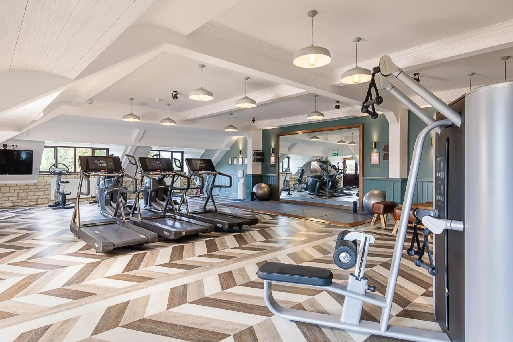 Fitness centre/facilities in The Manor House Hotel and Golf Club
