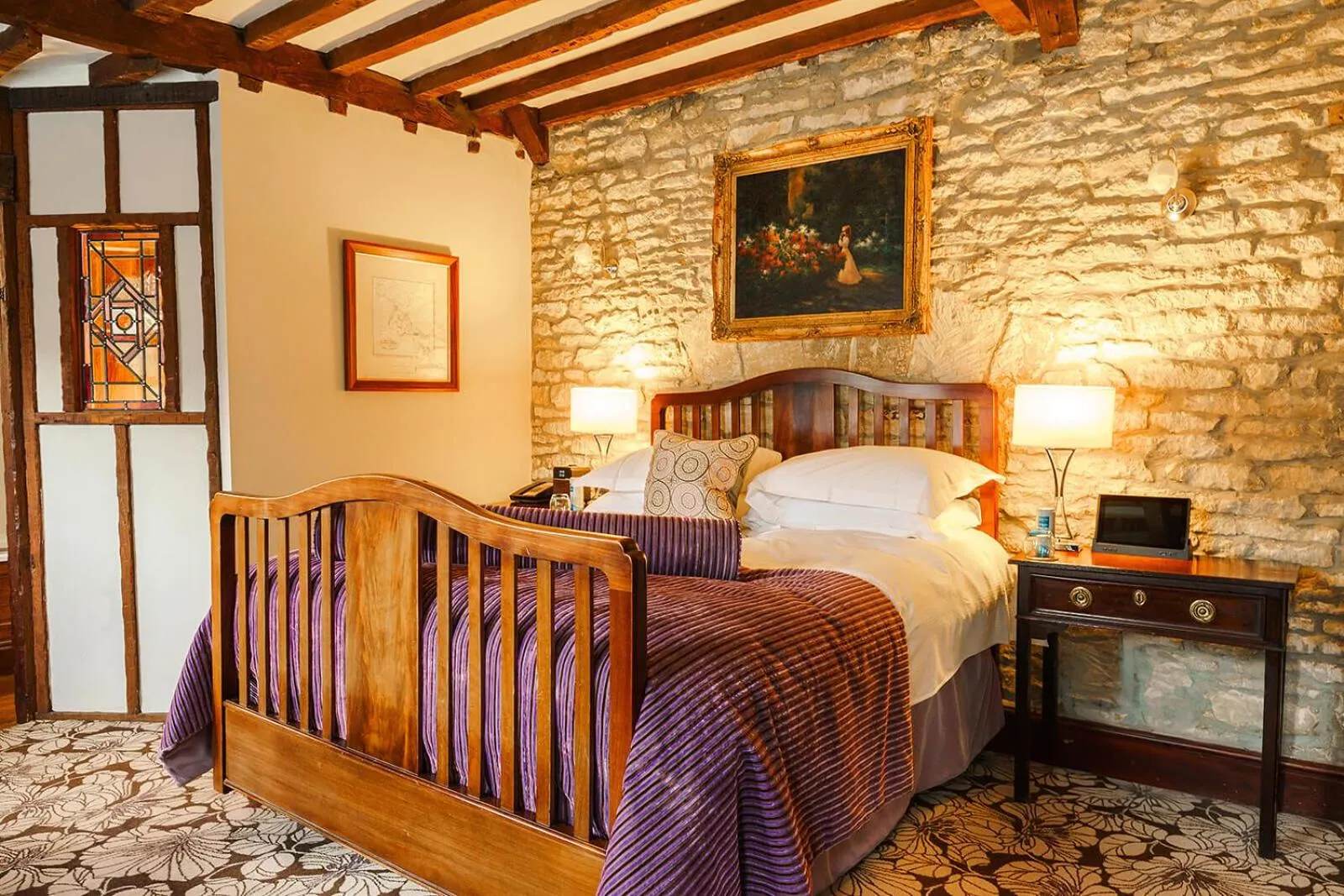 Bed in The Manor House Hotel and Golf Club