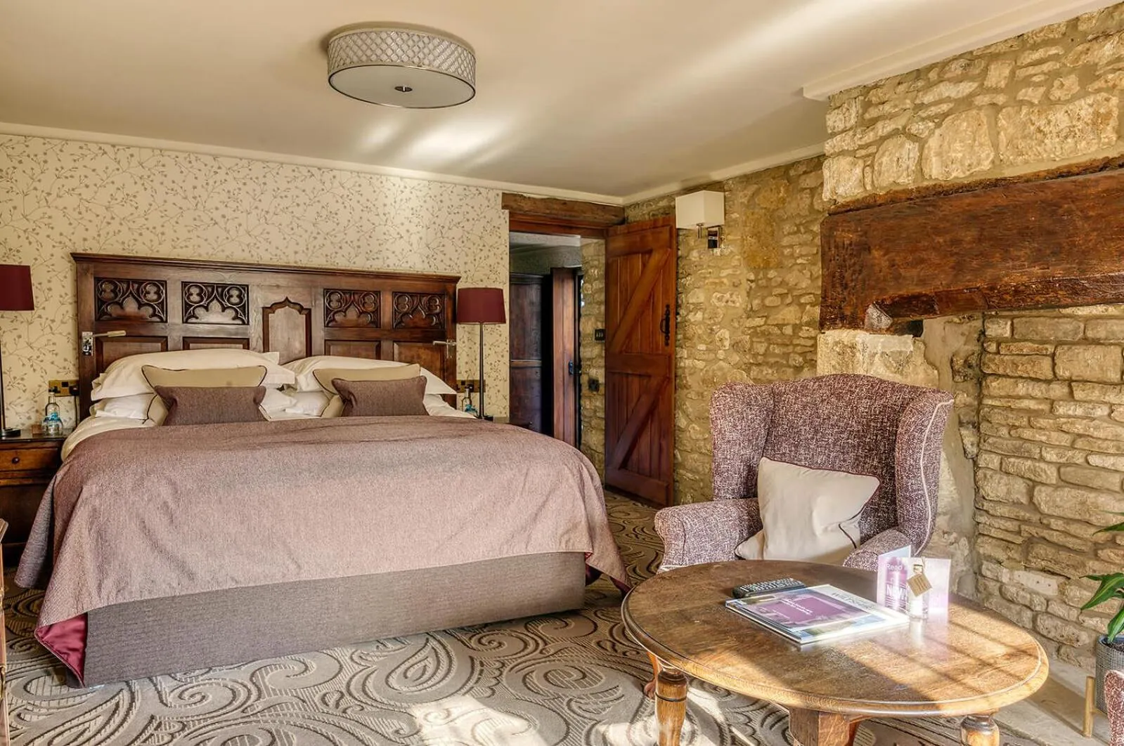 Bed in The Manor House Hotel and Golf Club