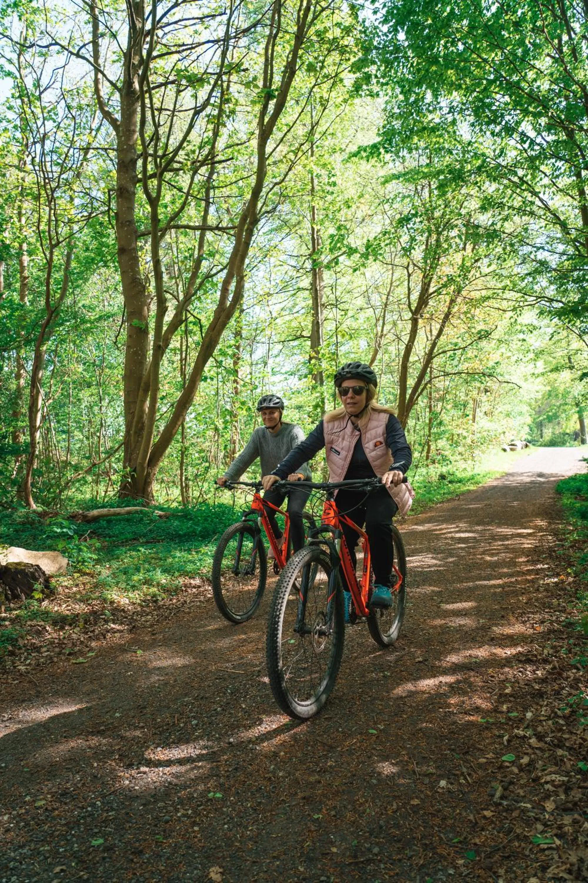 Cycling in Kragerup Gods