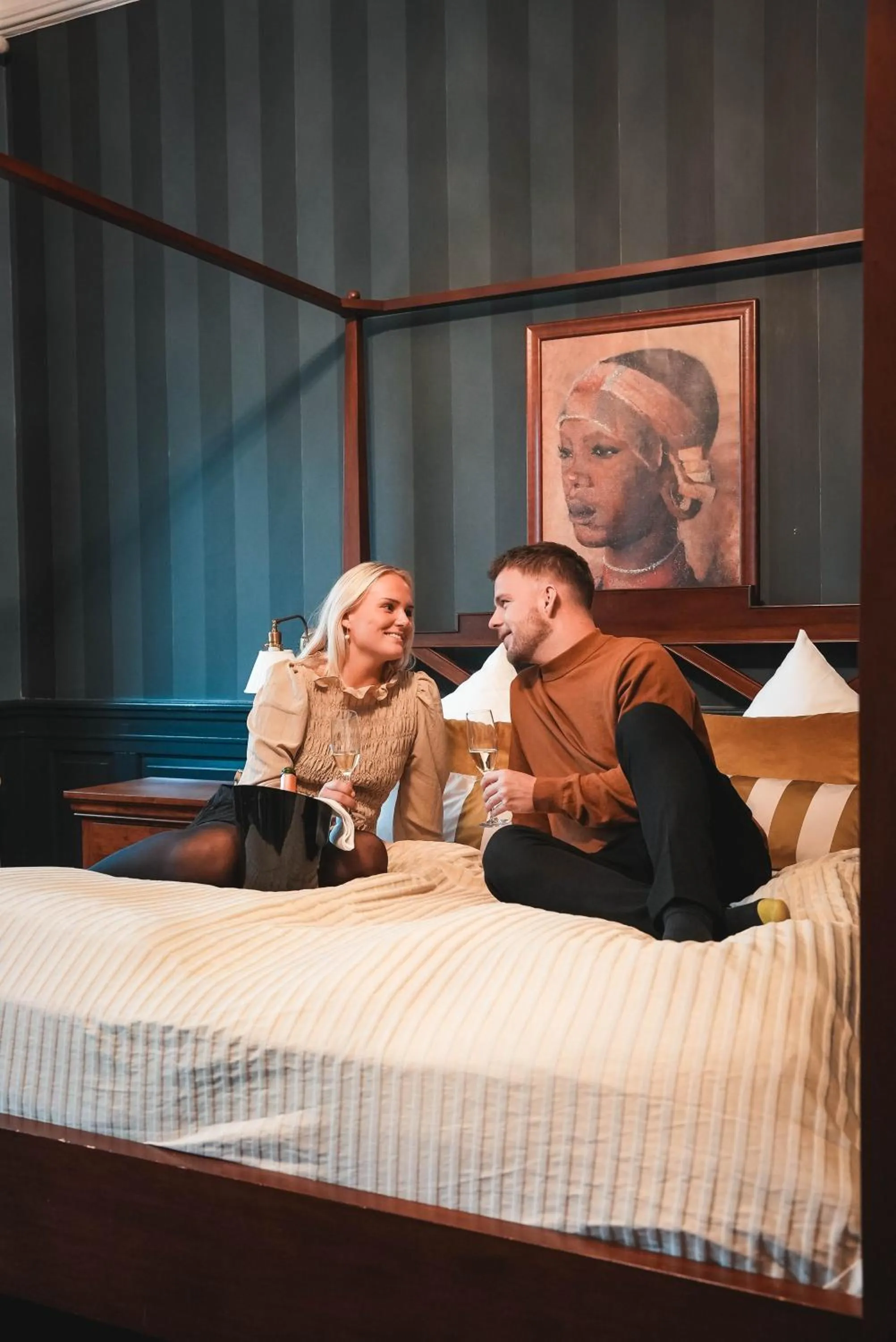 Bed in Kragerup Gods