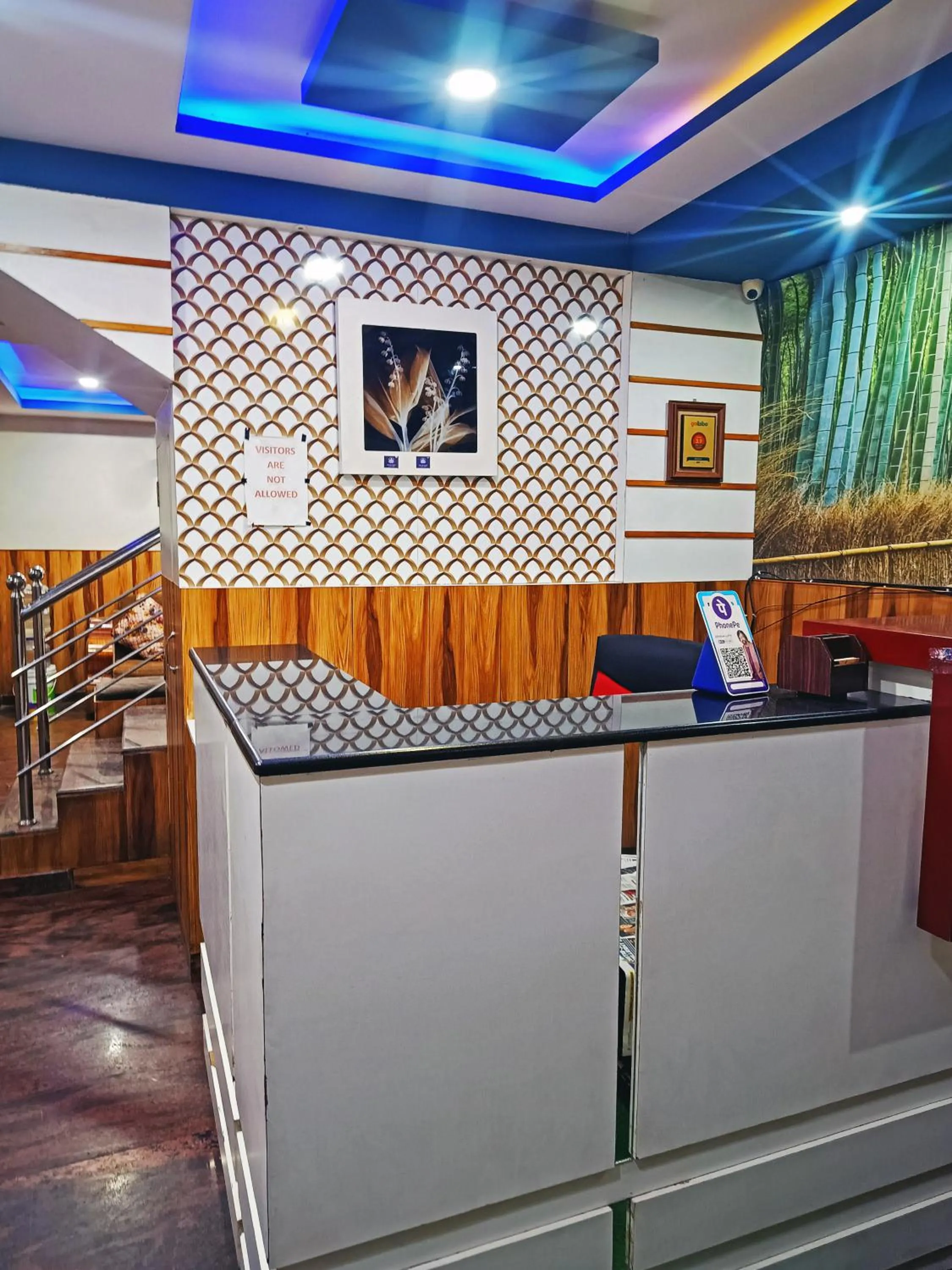 Lobby or reception in Delta Inn Madiwala