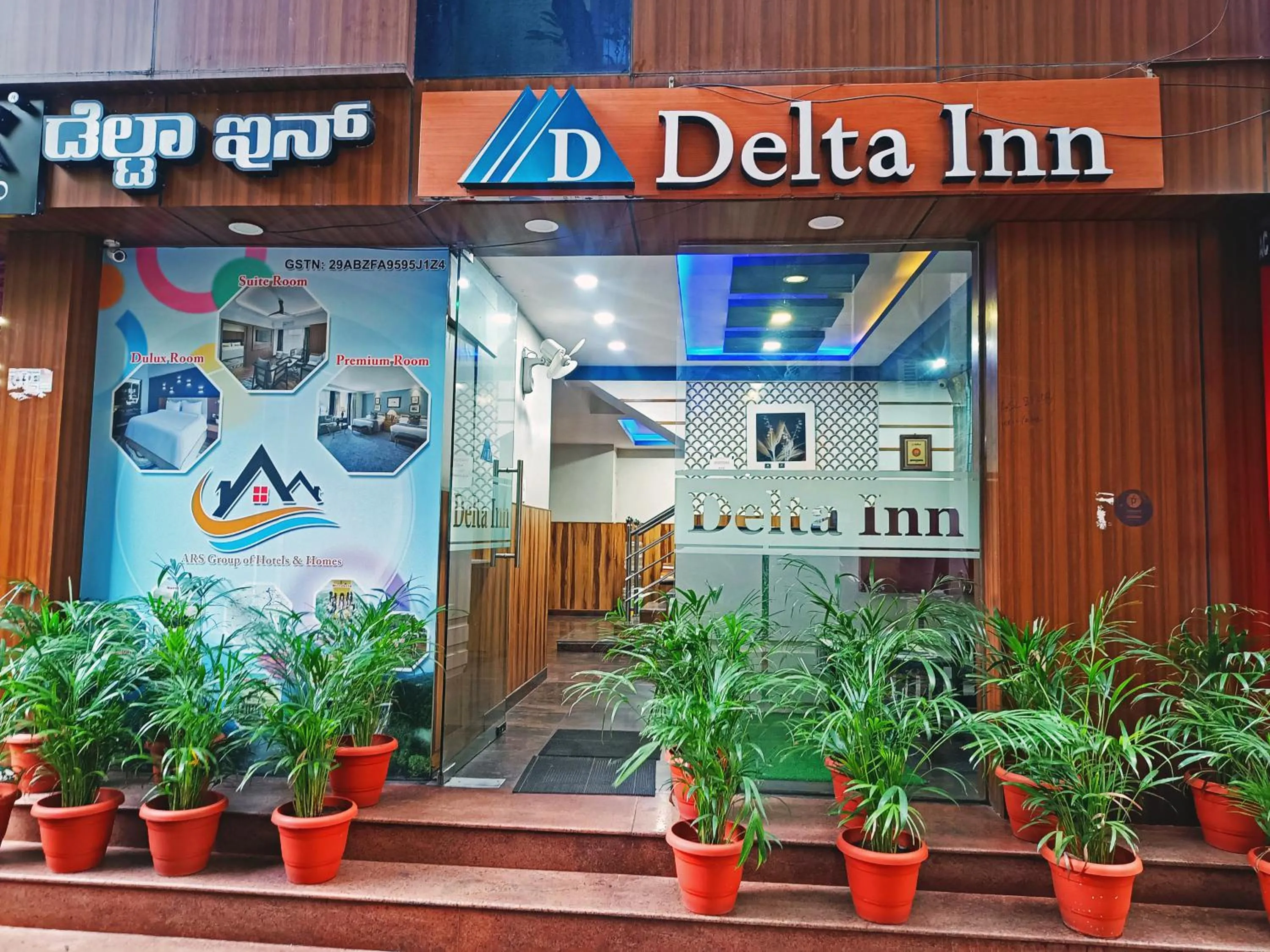 Property building in Delta Inn Madiwala