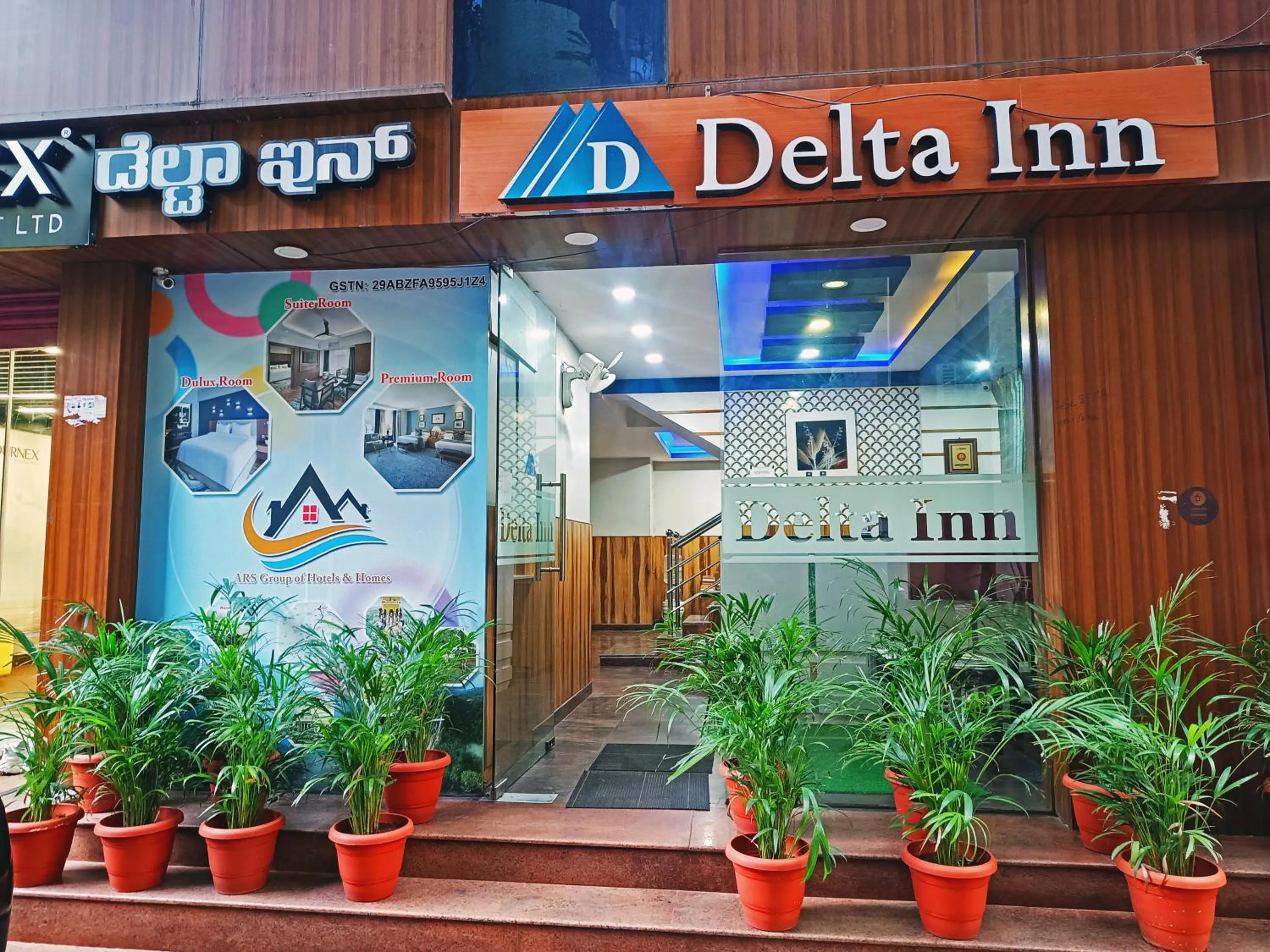 Property building in Delta Inn Madiwala