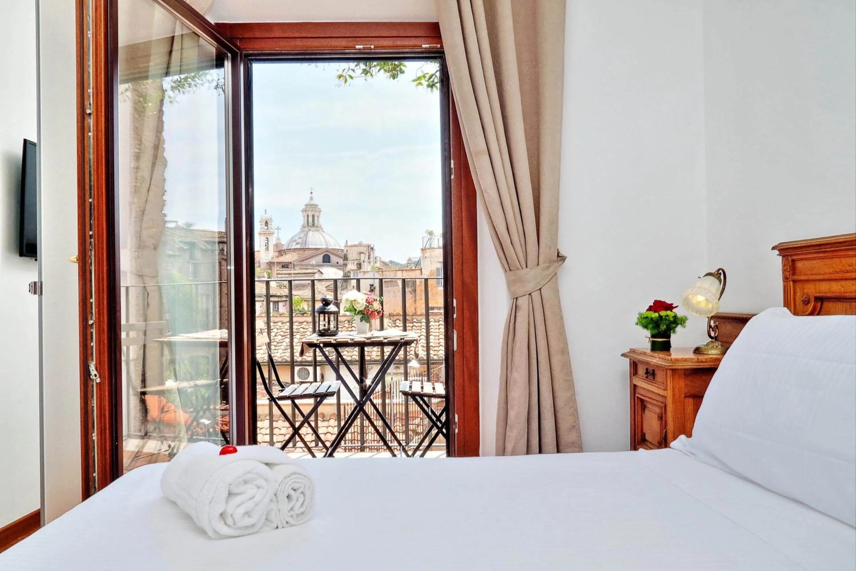 Bedroom, Bed in Terrazze Navona