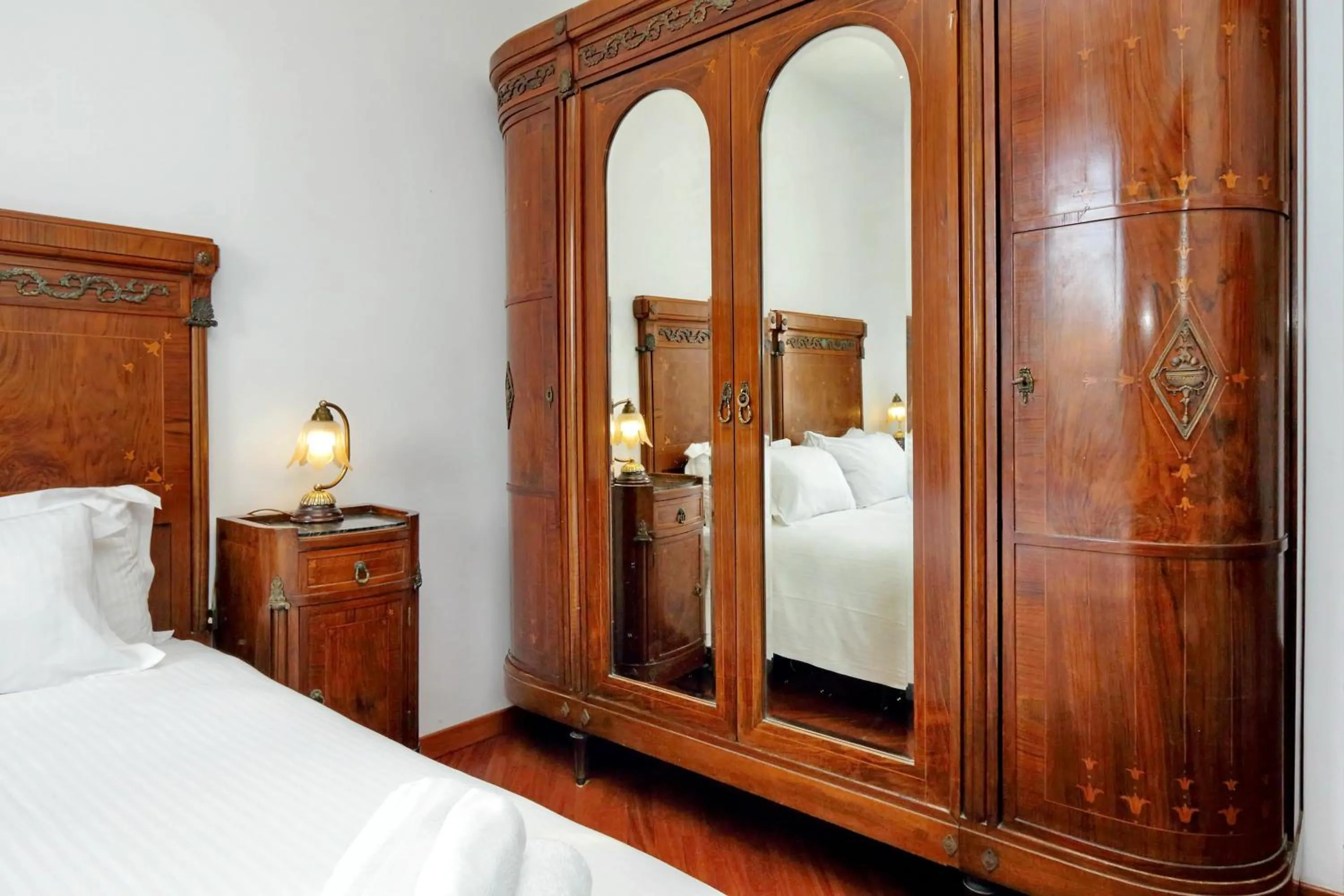 Bedroom, Bed in Terrazze Navona