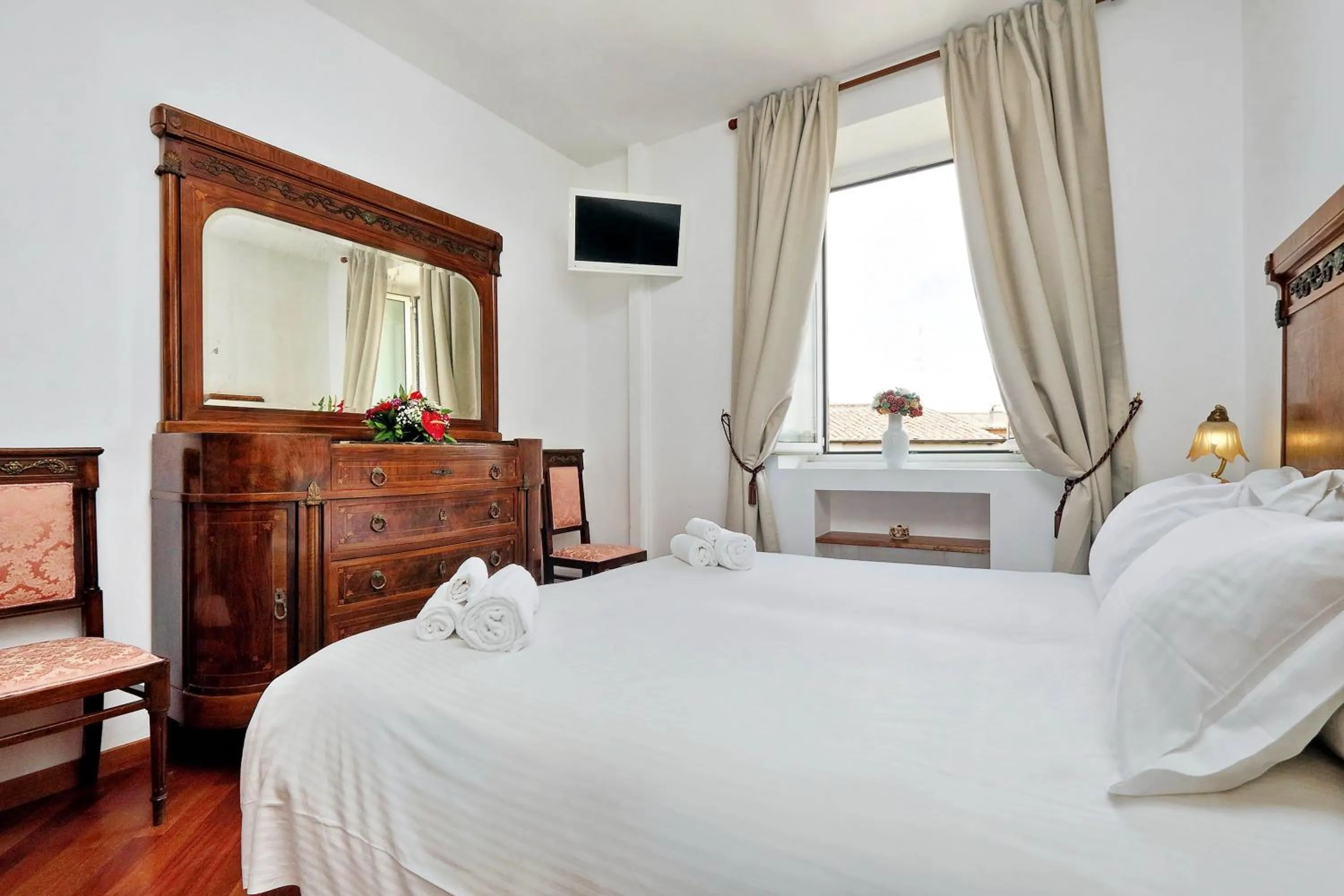 Bedroom, Bed in Terrazze Navona