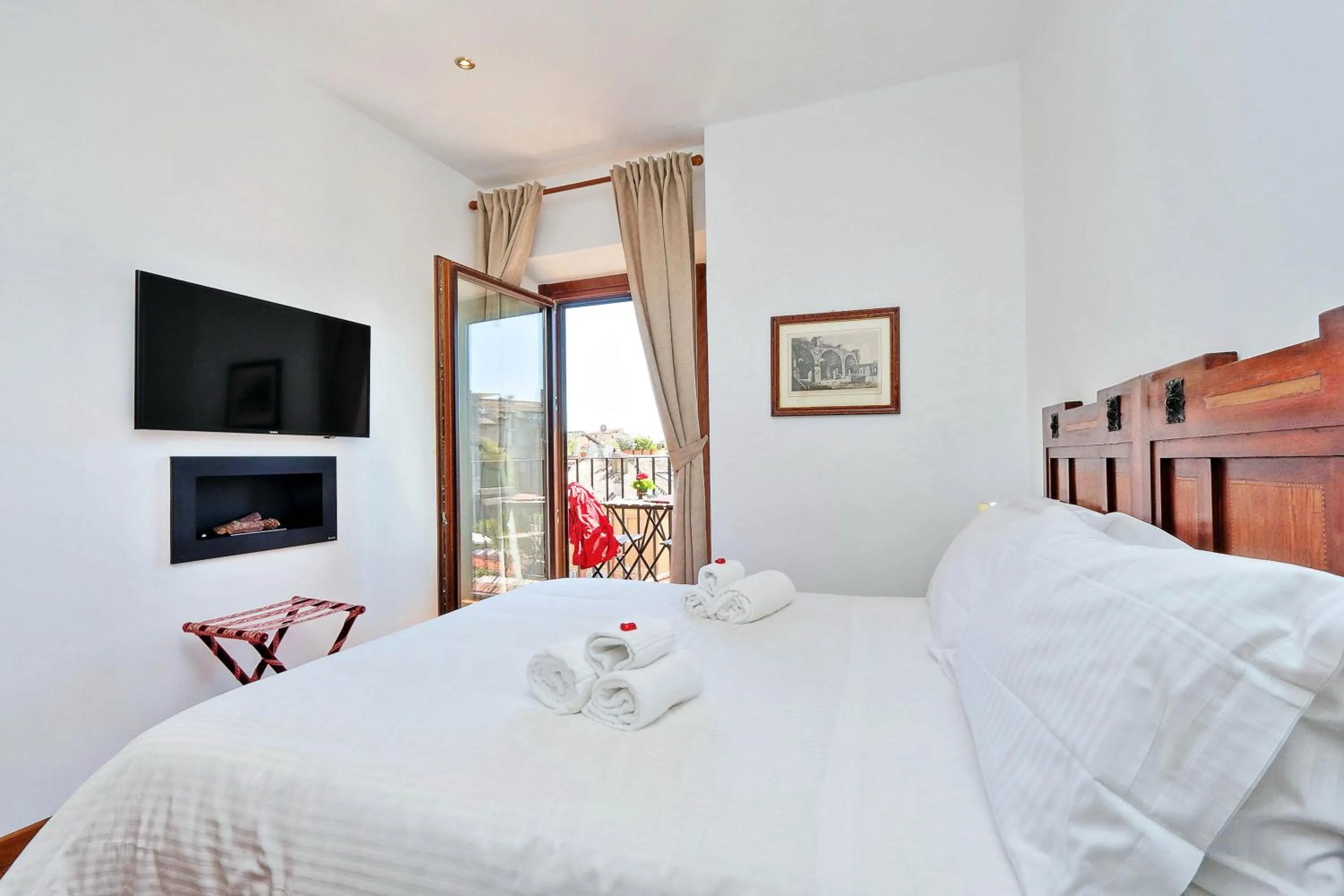 Bedroom, Bed in Terrazze Navona