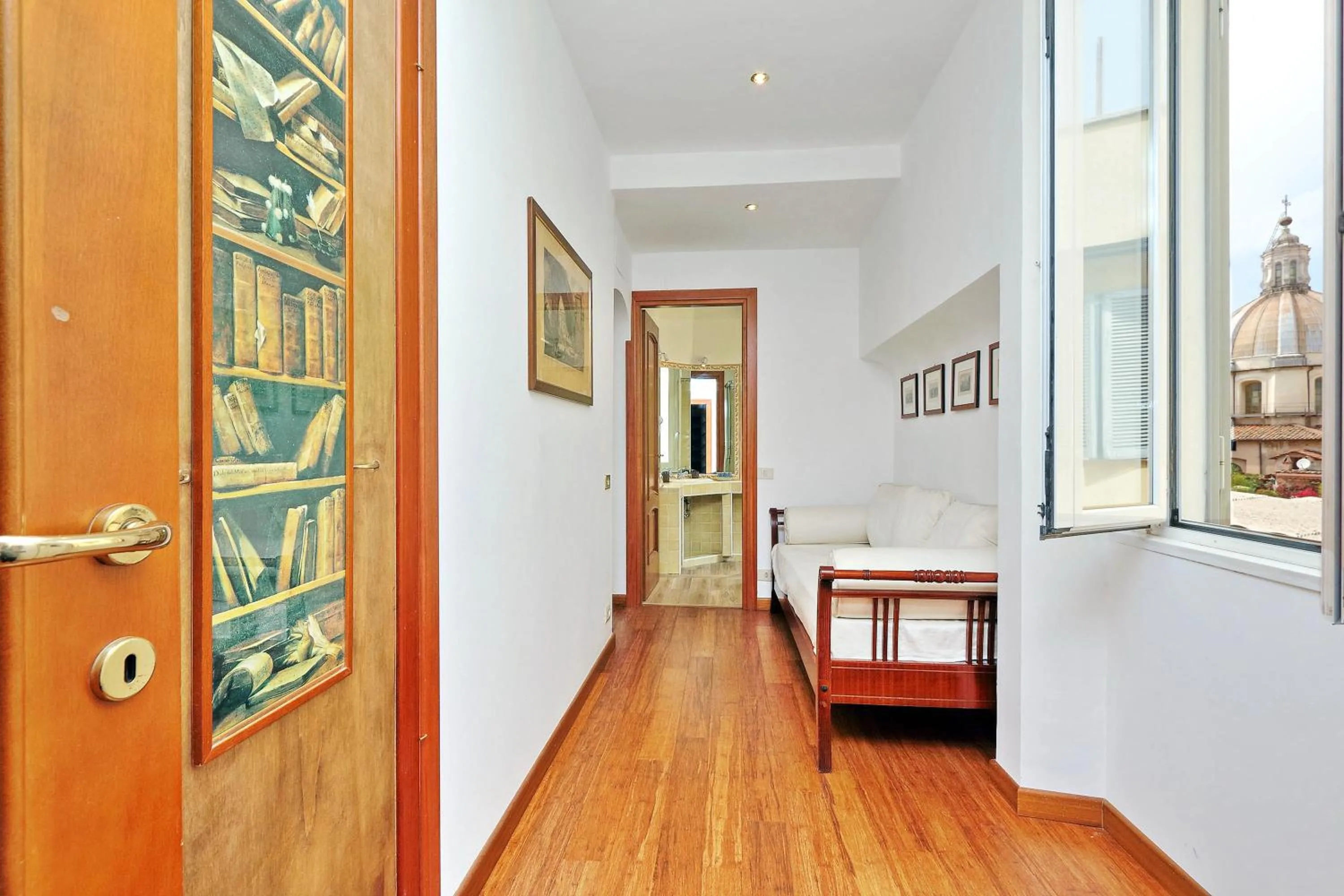 Living room in Terrazze Navona