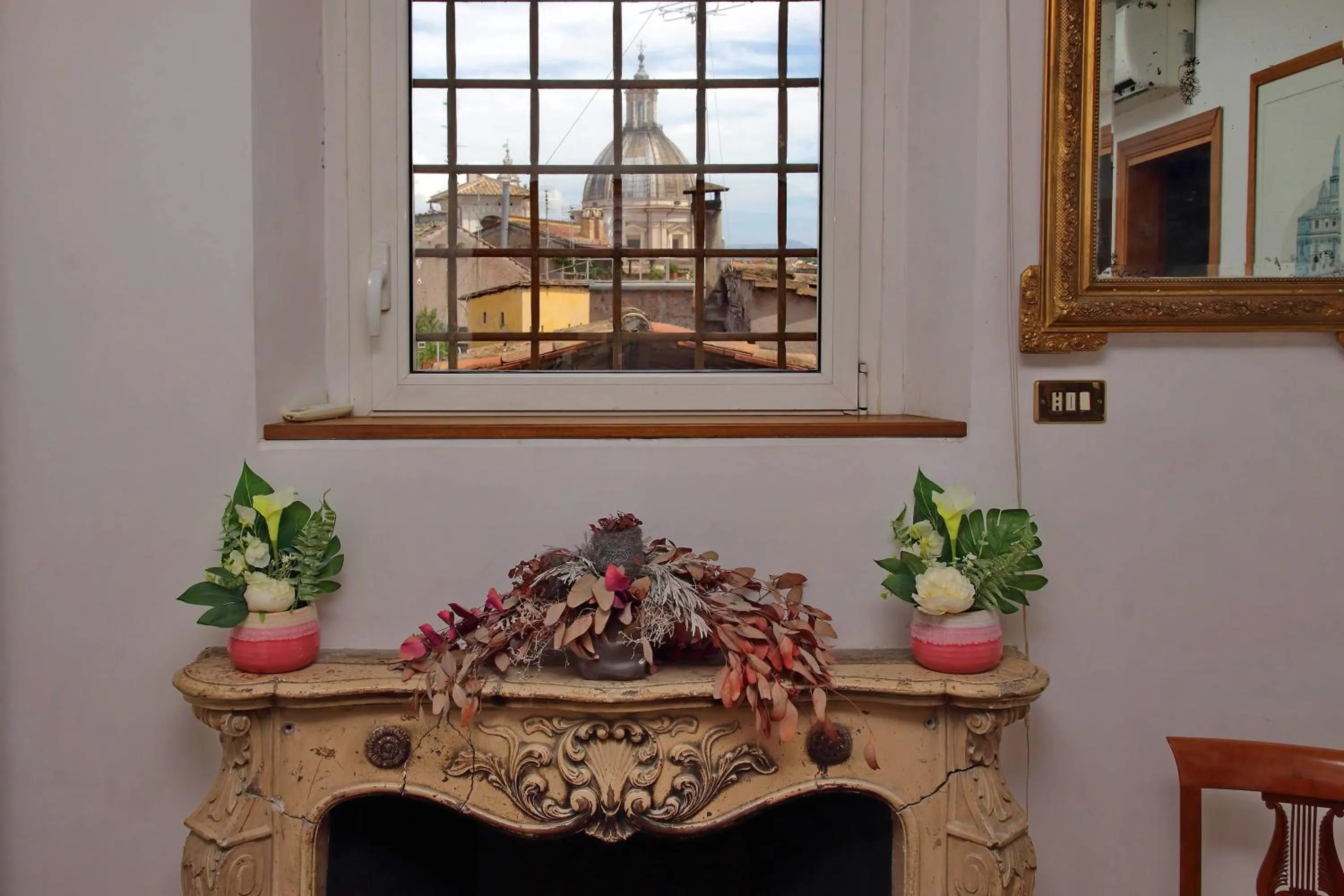 Living room in Terrazze Navona