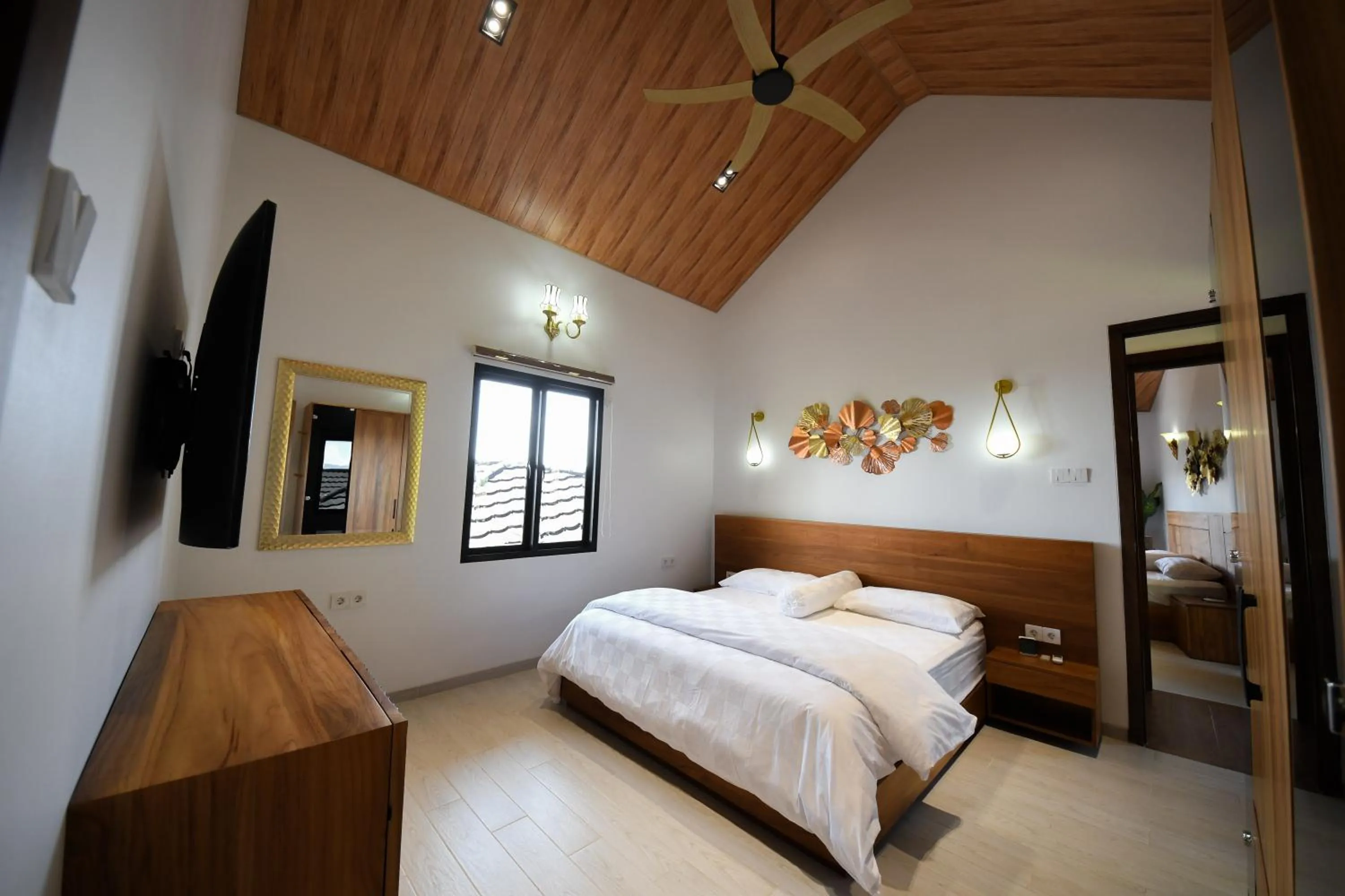 Bedroom, Bed in Casa de Monique Villas & Glamping Retreat