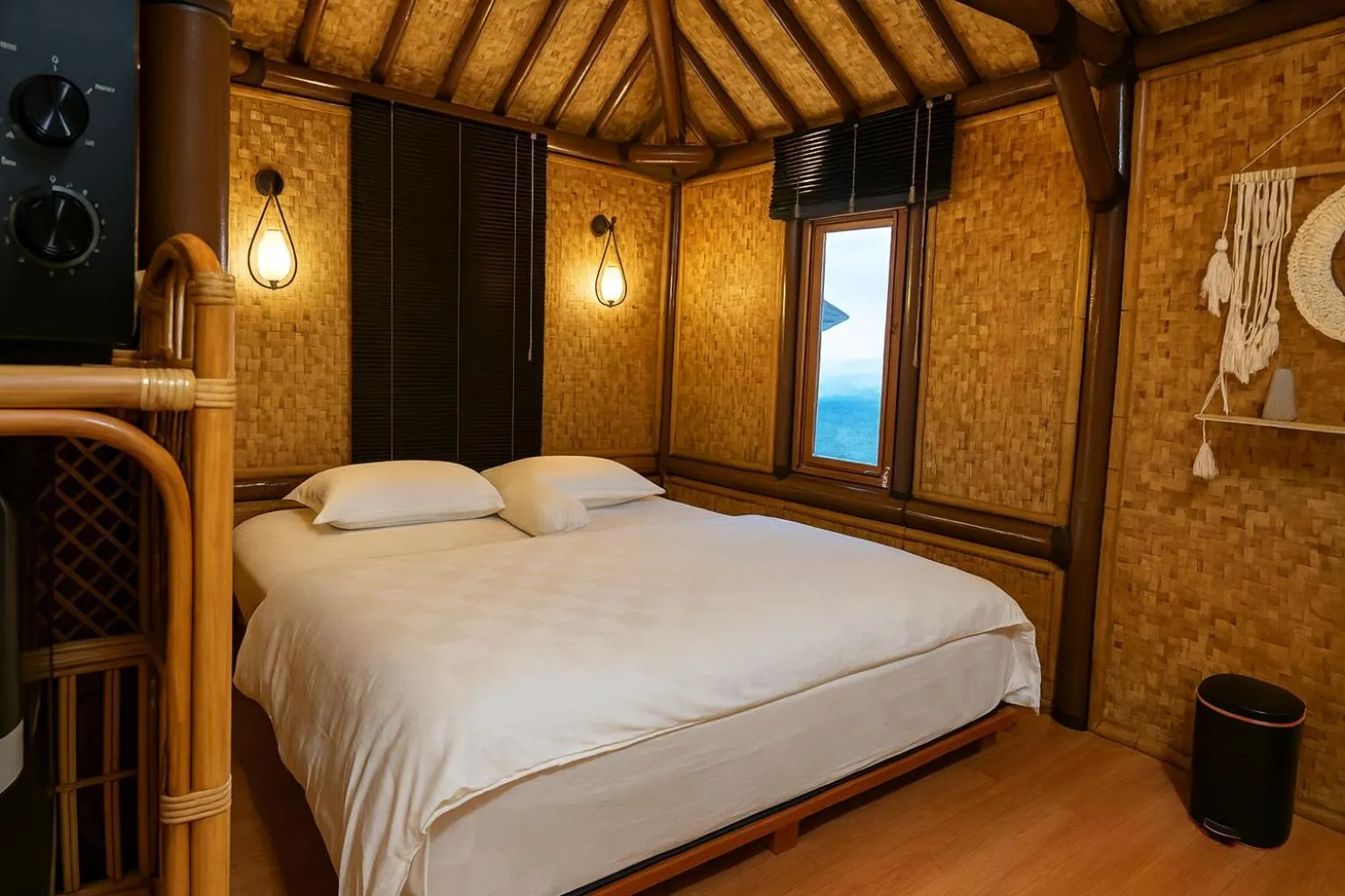 Bed in Casa de Monique Villas & Glamping Retreat