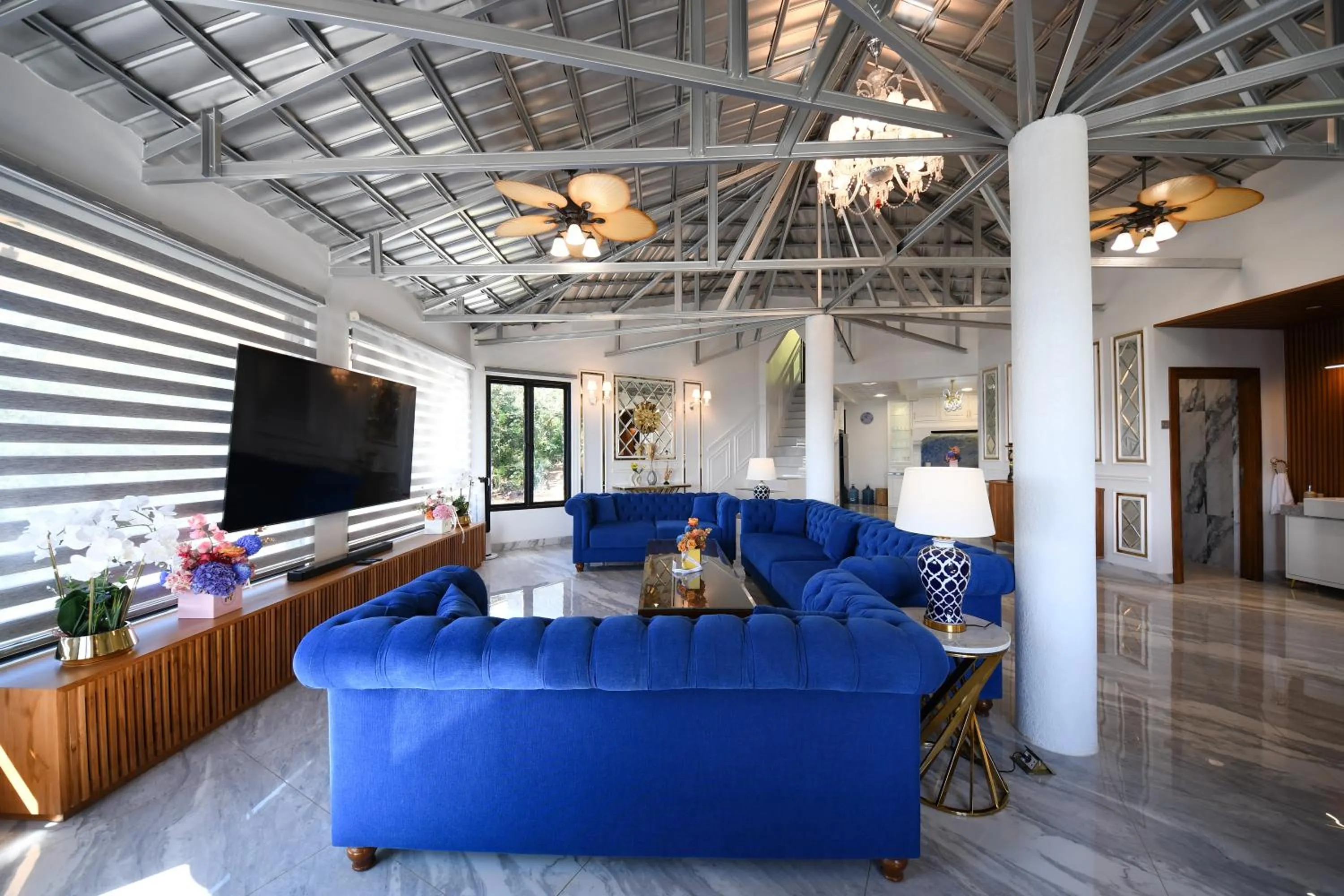 Living room in Casa de Monique Villas & Glamping Retreat