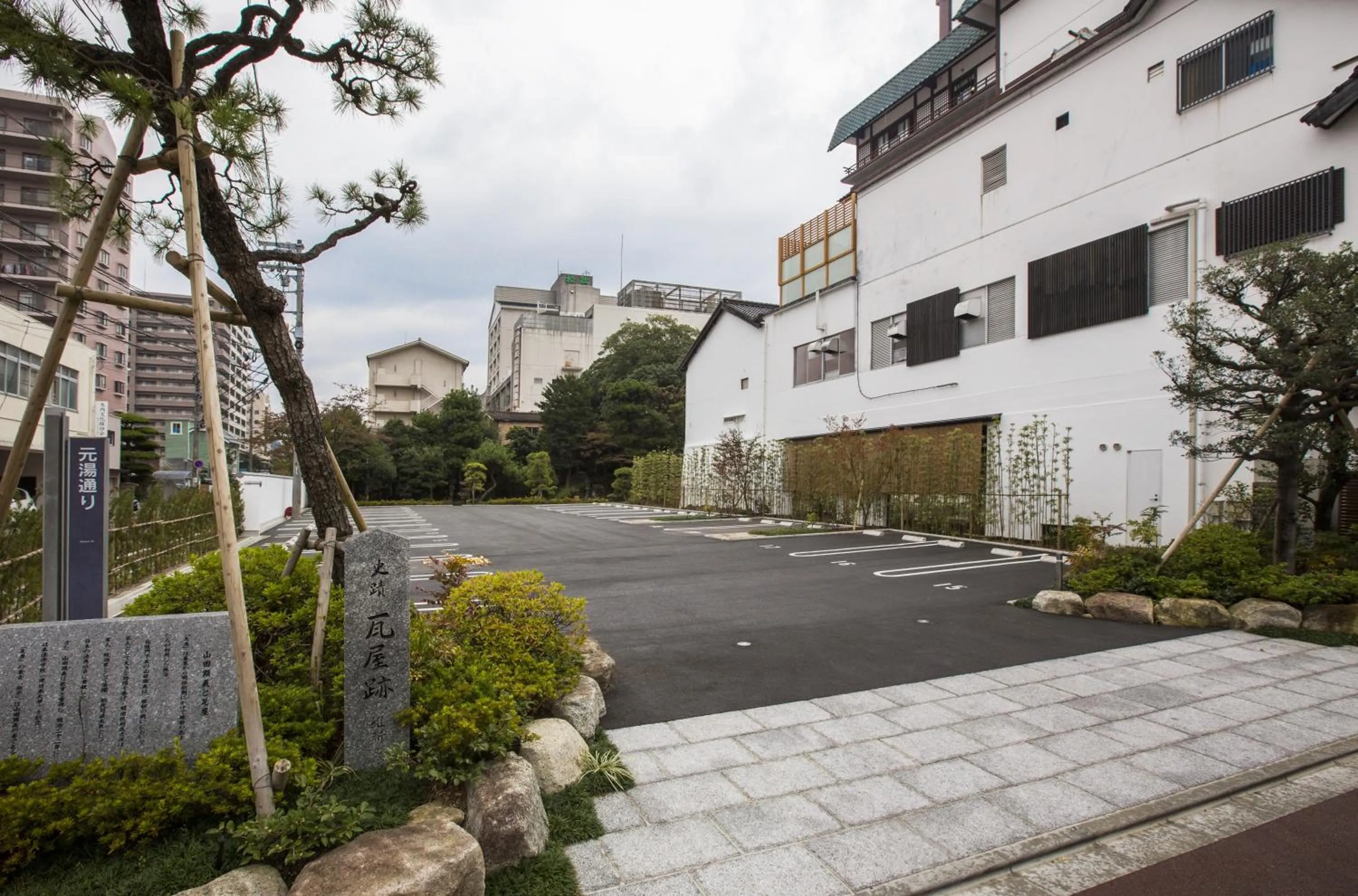 Parking in Matsudaya Hotel