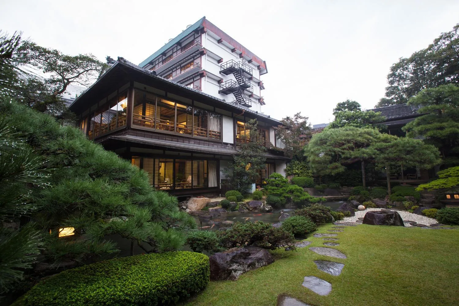 Garden in Matsudaya Hotel
