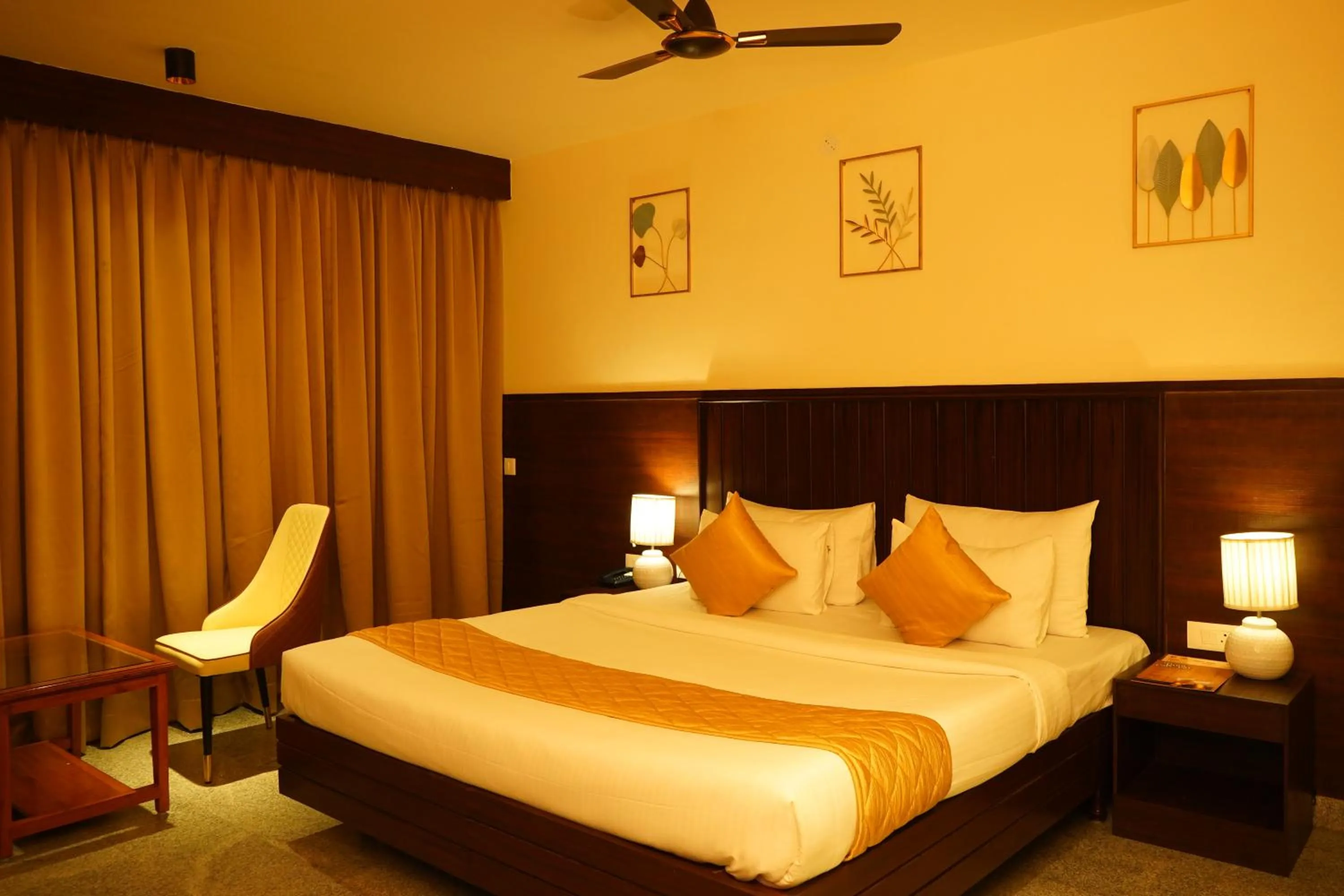 Bed in DNC Shevaroys Resorts & Spa