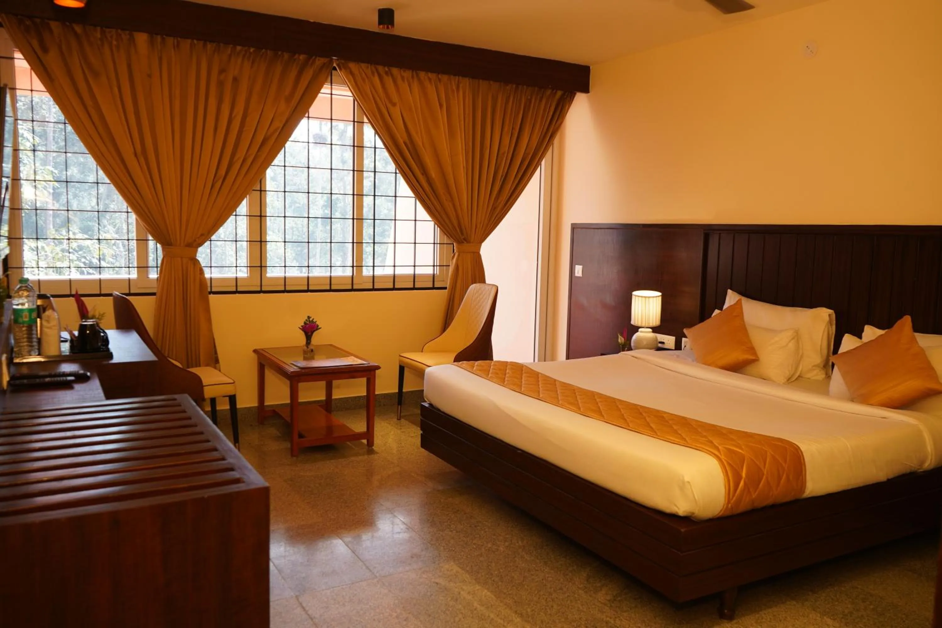 Bed in DNC Shevaroys Resorts & Spa