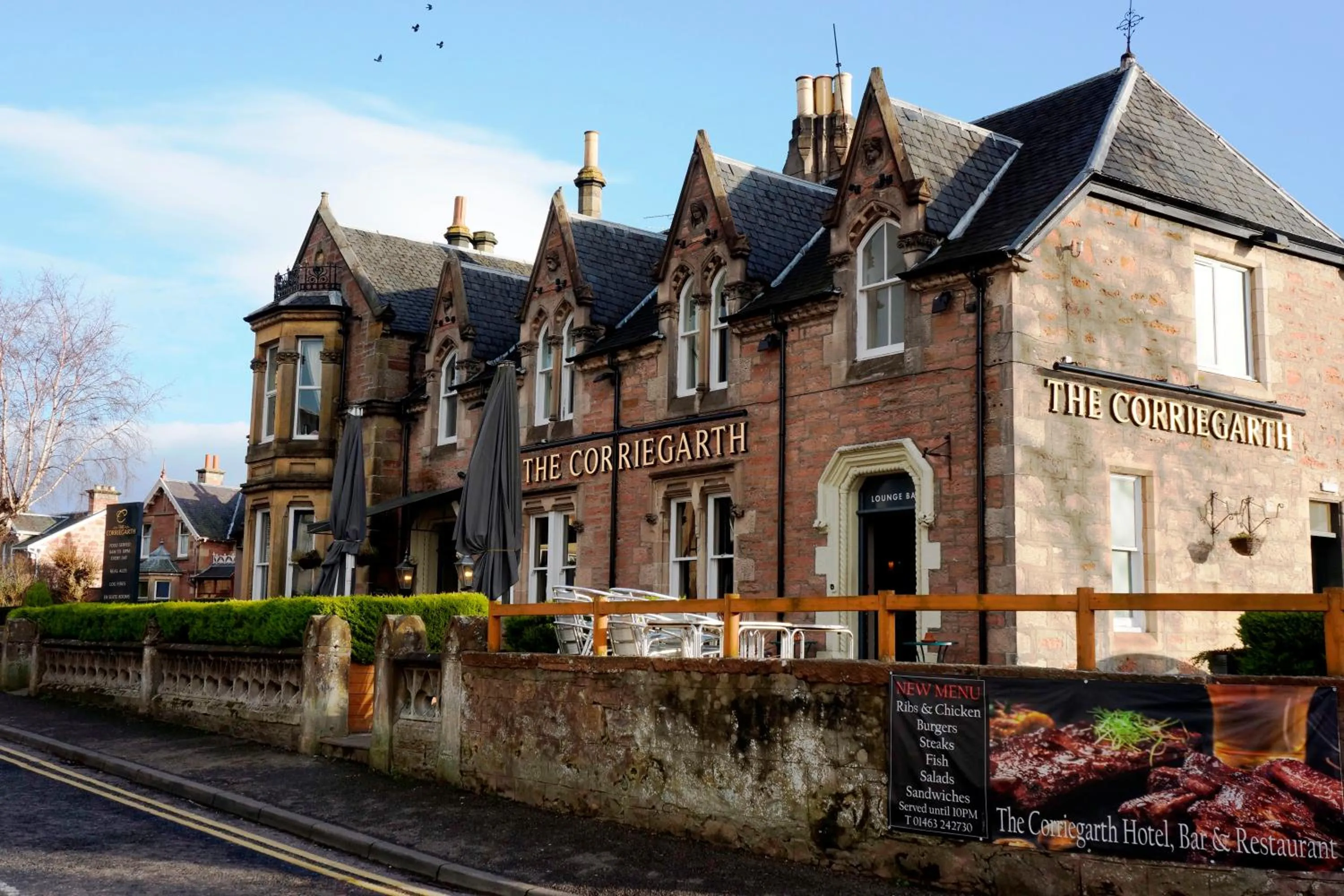 Balcony/Terrace in Corriegarth Hotel