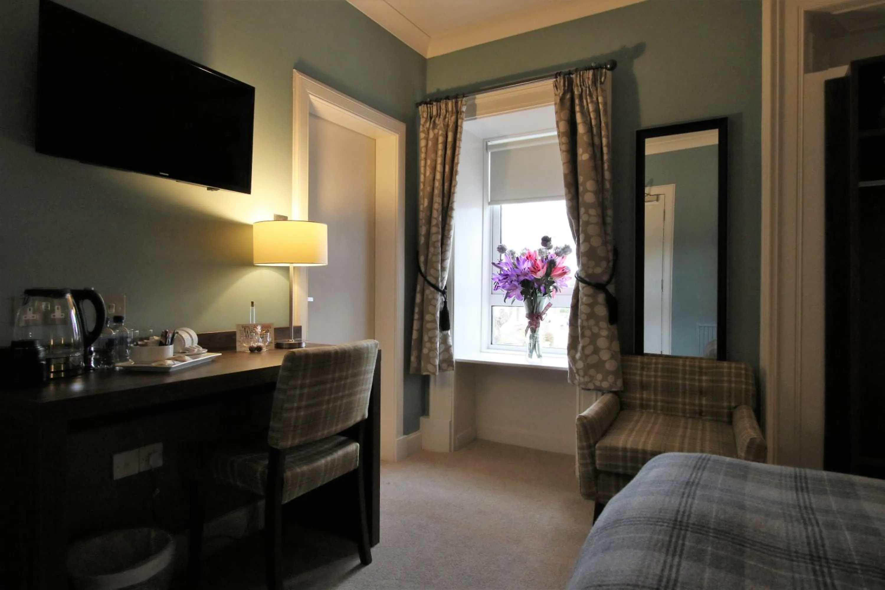 Bedroom, Bed in Corriegarth Hotel