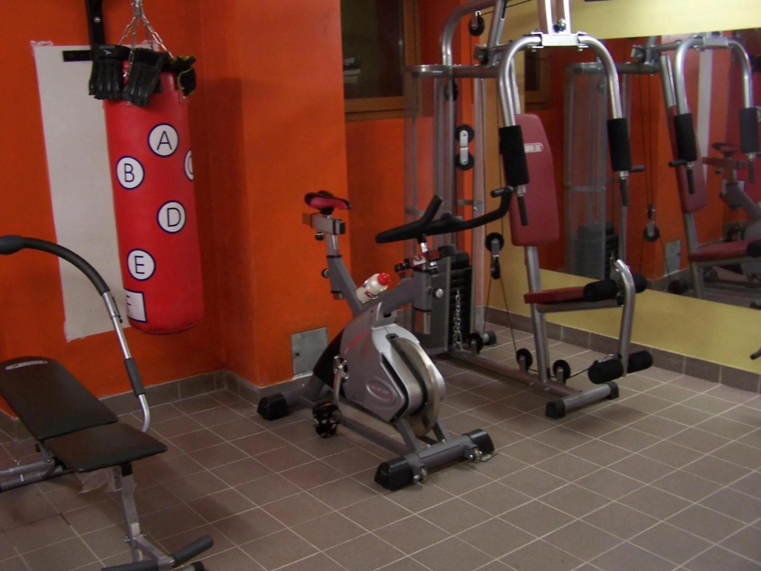 Fitness centre/facilities in Hotel Bucaneve