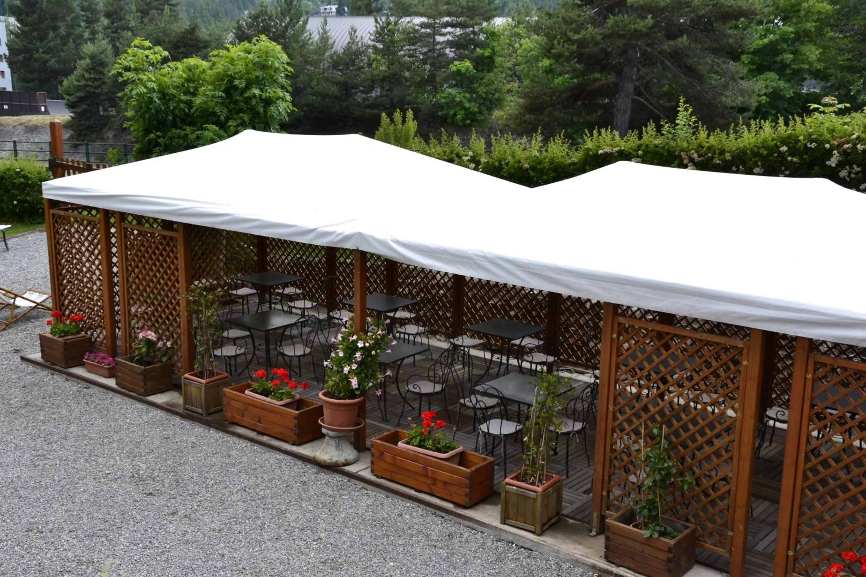Garden in Hotel Bucaneve