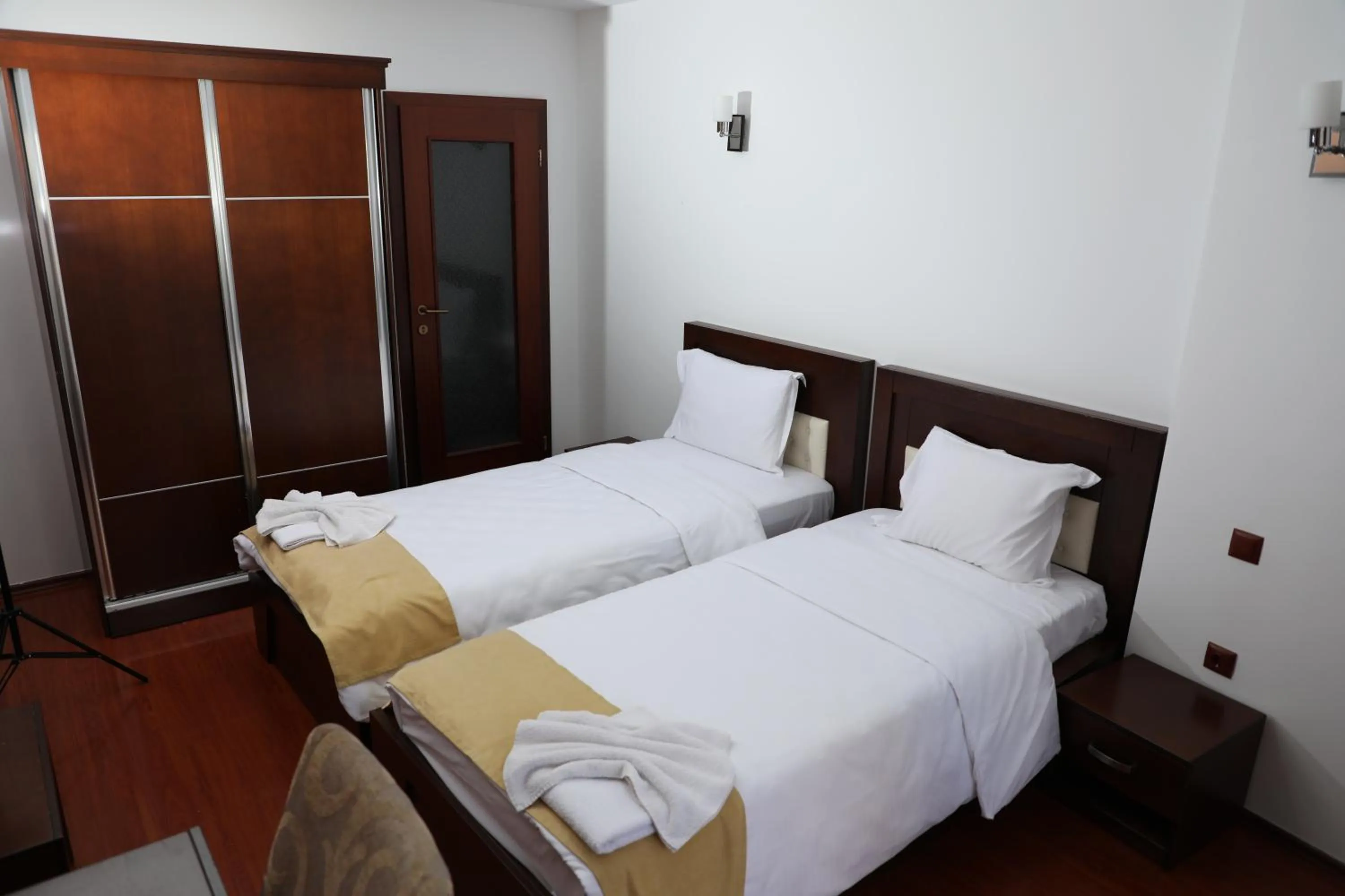Bed in Bruti Hotel