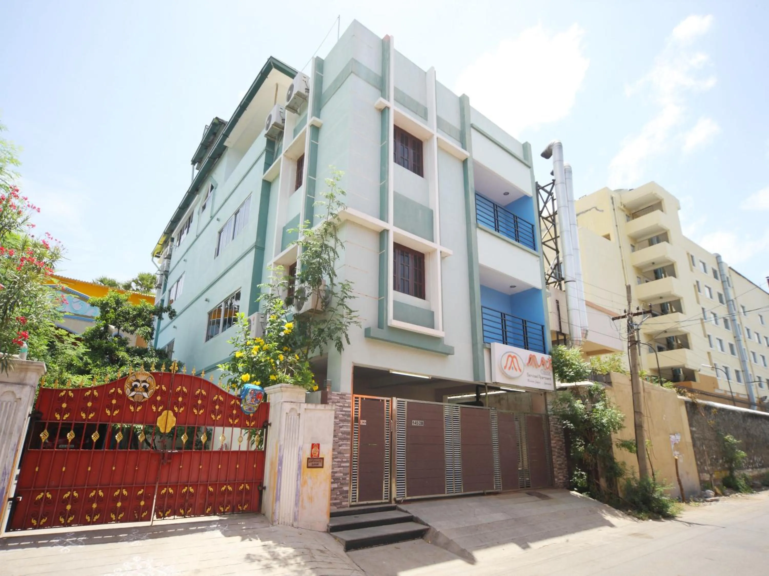 Facade/entrance in Max Classic Serviced Apartment