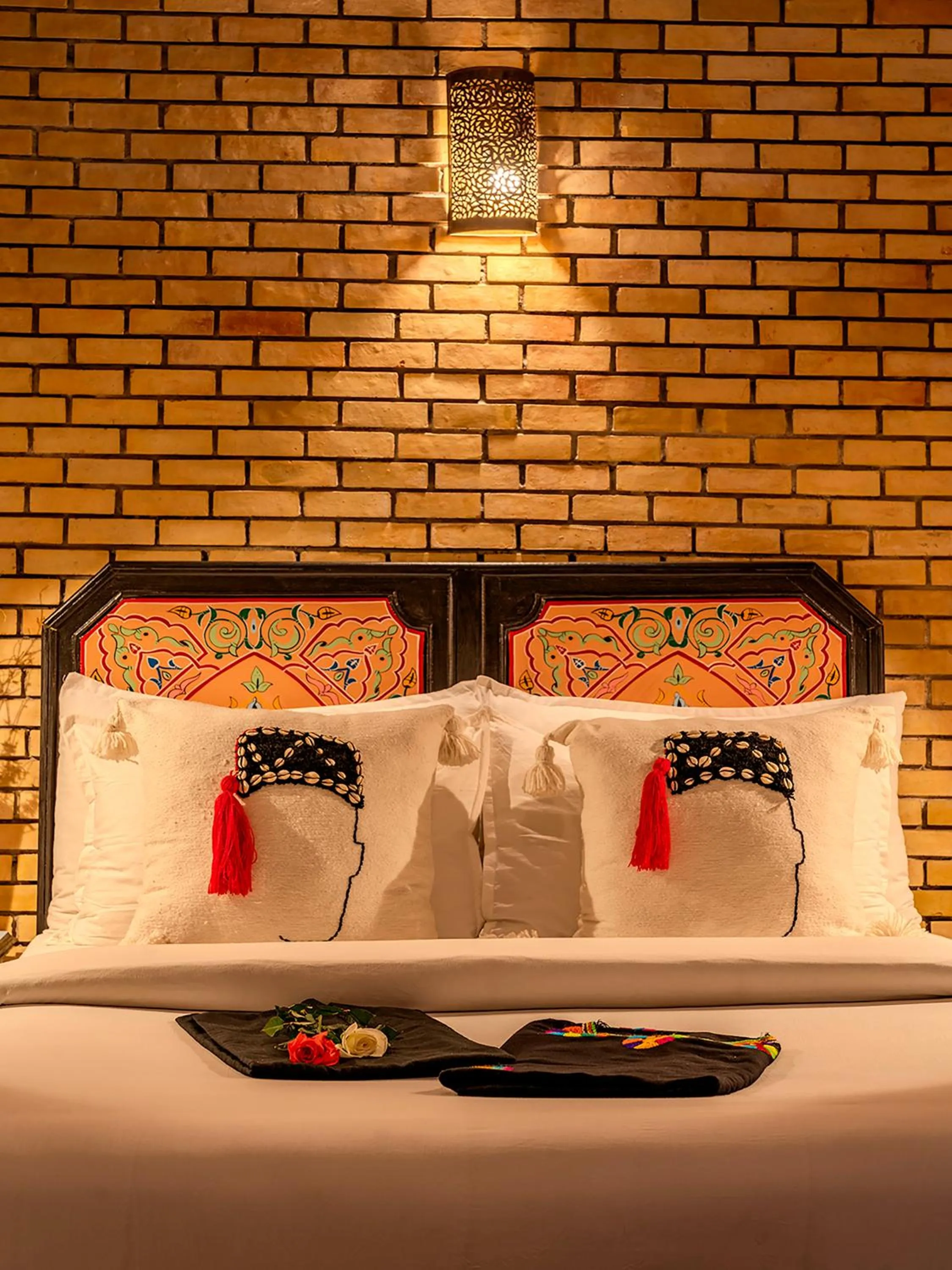 Bed in Riad Irhalne