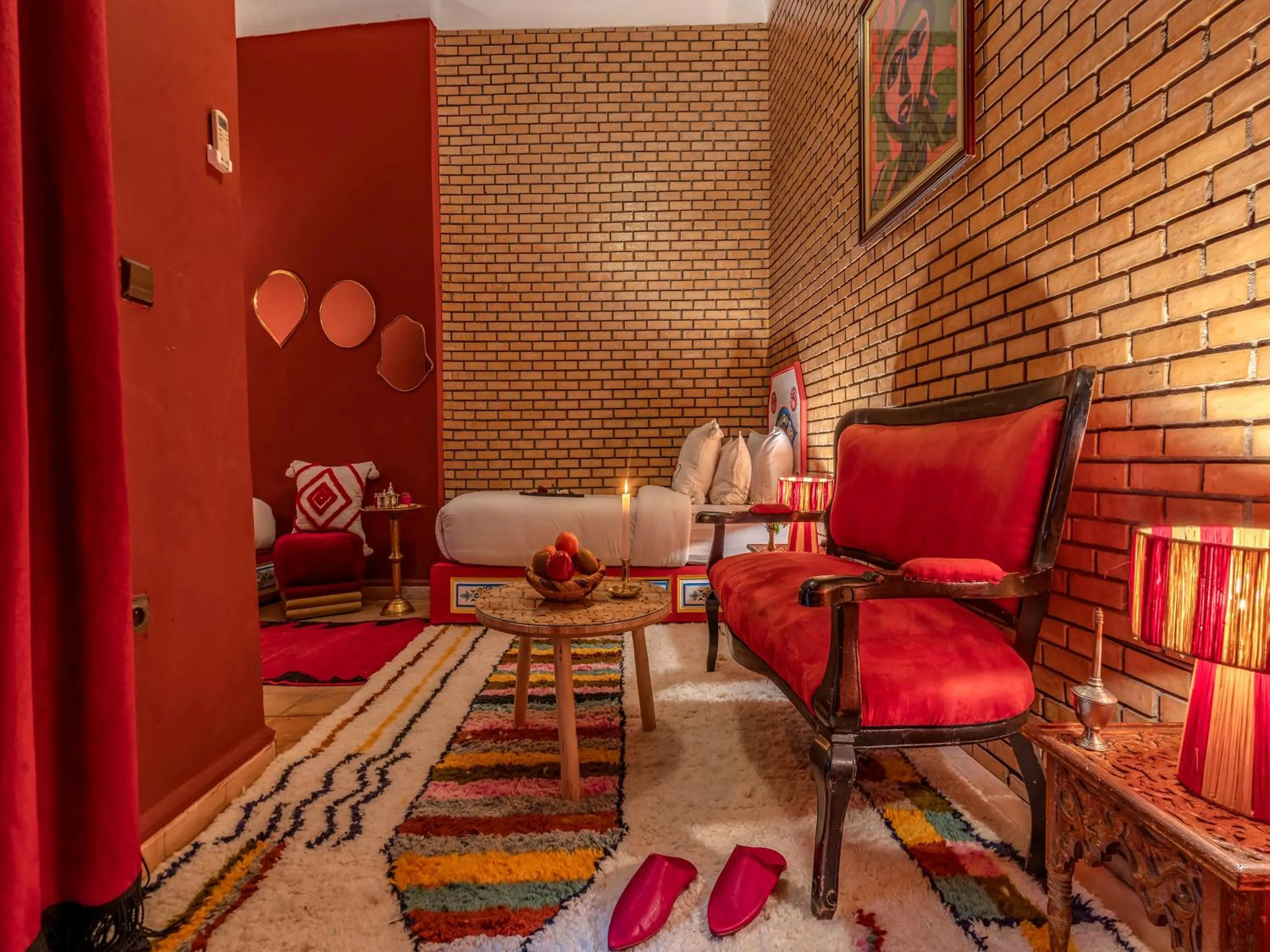 Bed in Riad Irhalne