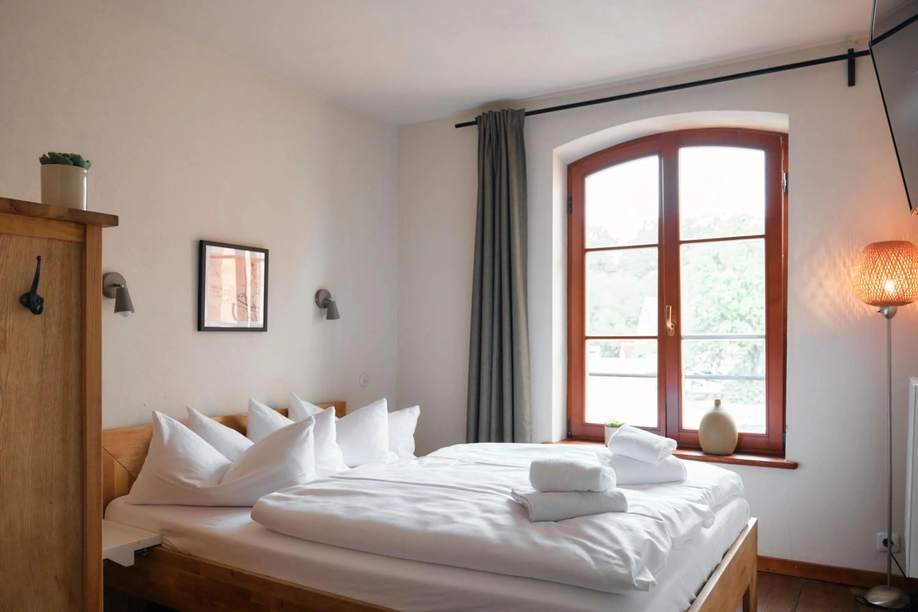 Bed in Mühle Tornow am Wentowsee