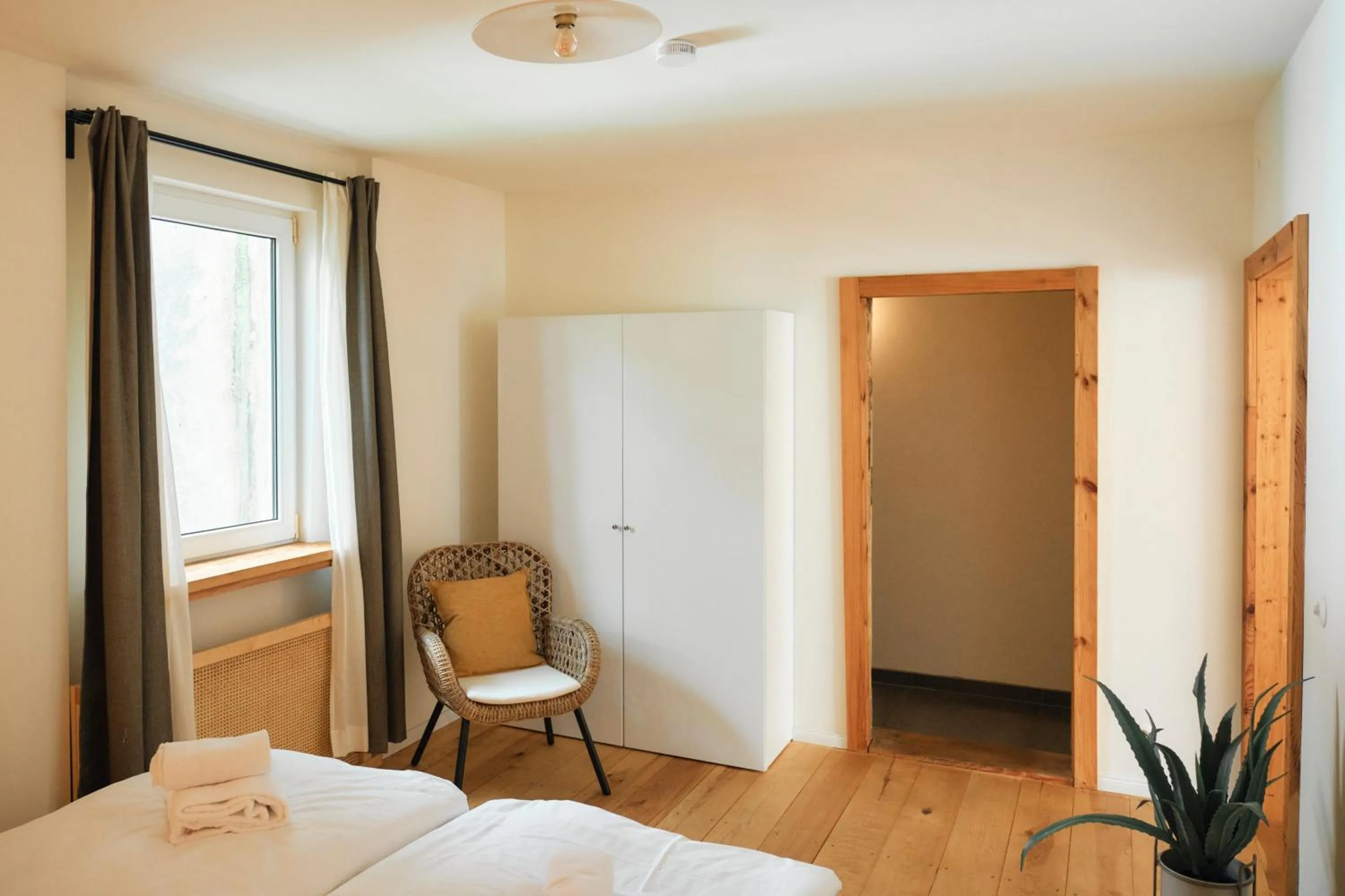 Bed in Mühle Tornow am Wentowsee