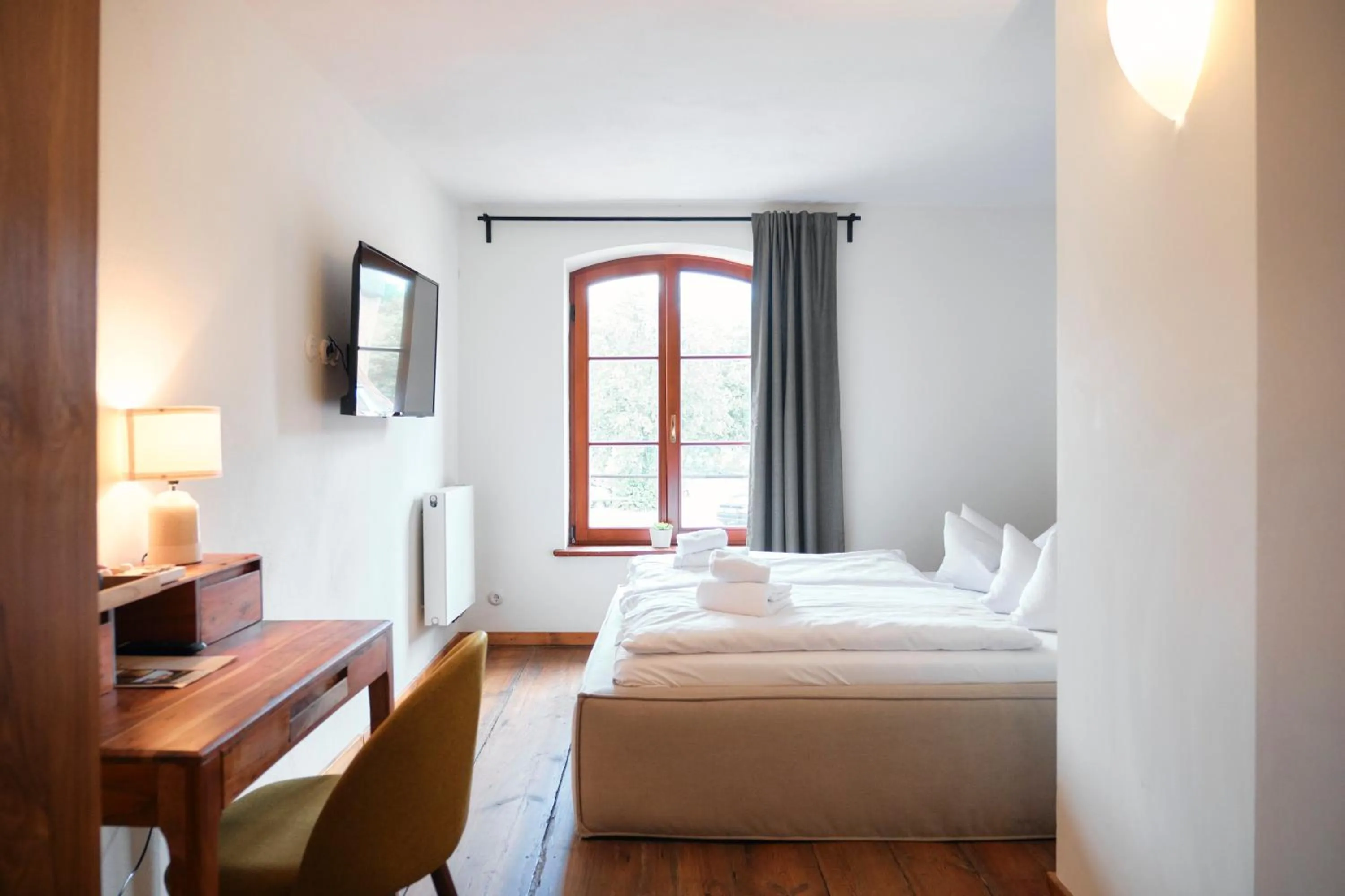 Bed in Mühle Tornow am Wentowsee