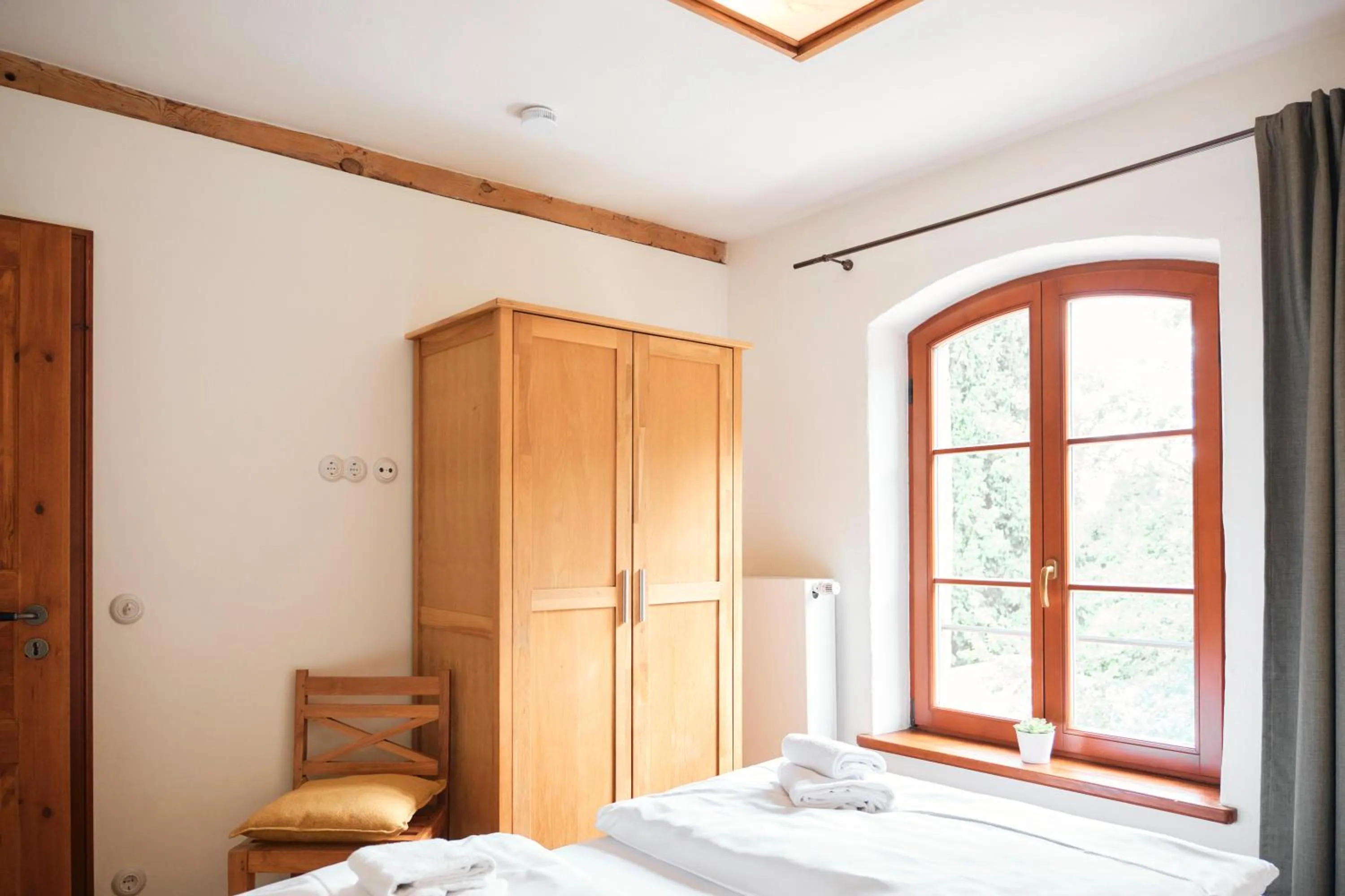 Bed in Mühle Tornow am Wentowsee