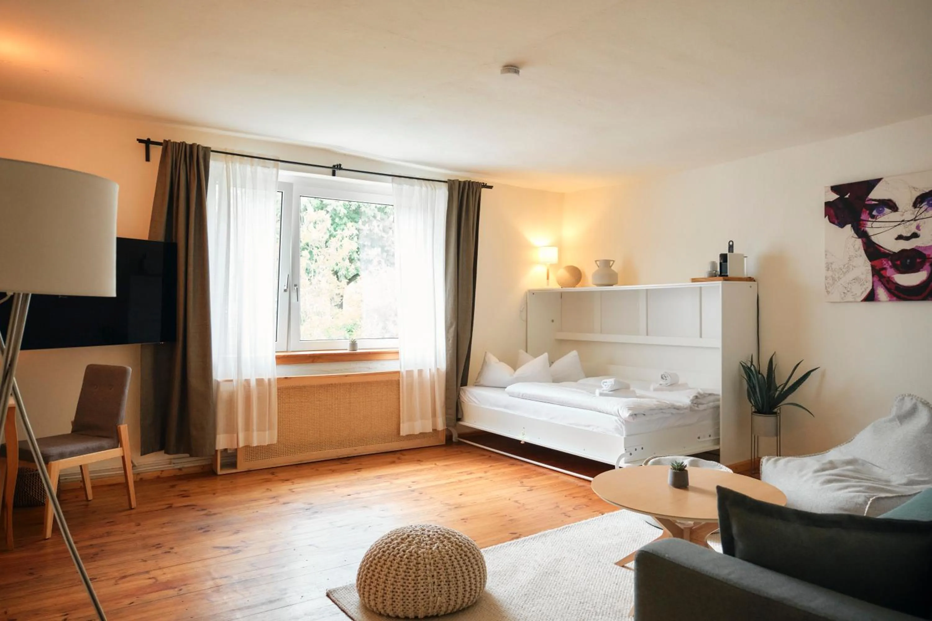 Bed in Mühle Tornow am Wentowsee