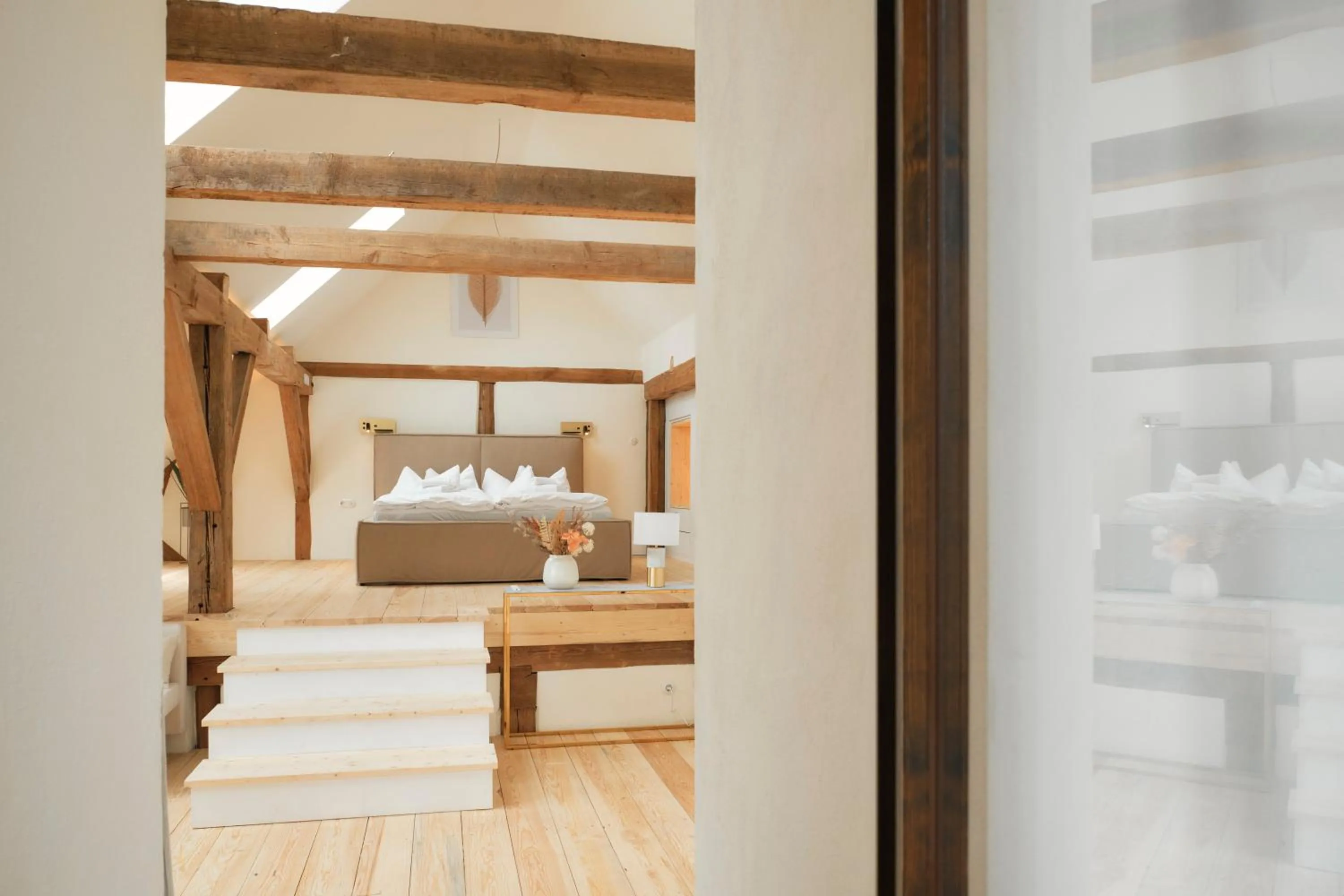 Bed in Mühle Tornow am Wentowsee