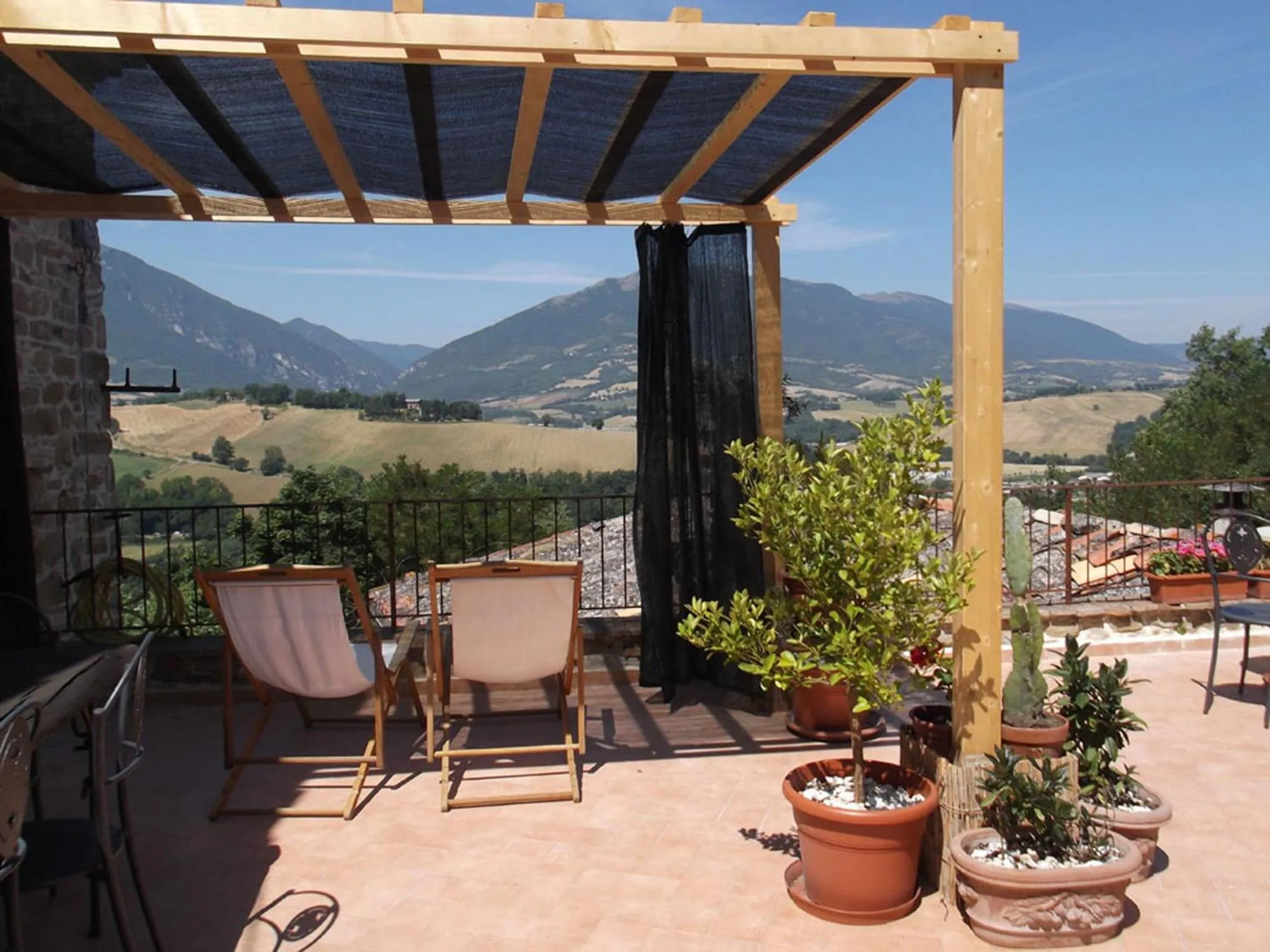 Balcony/Terrace in Locanda dell'Istrice