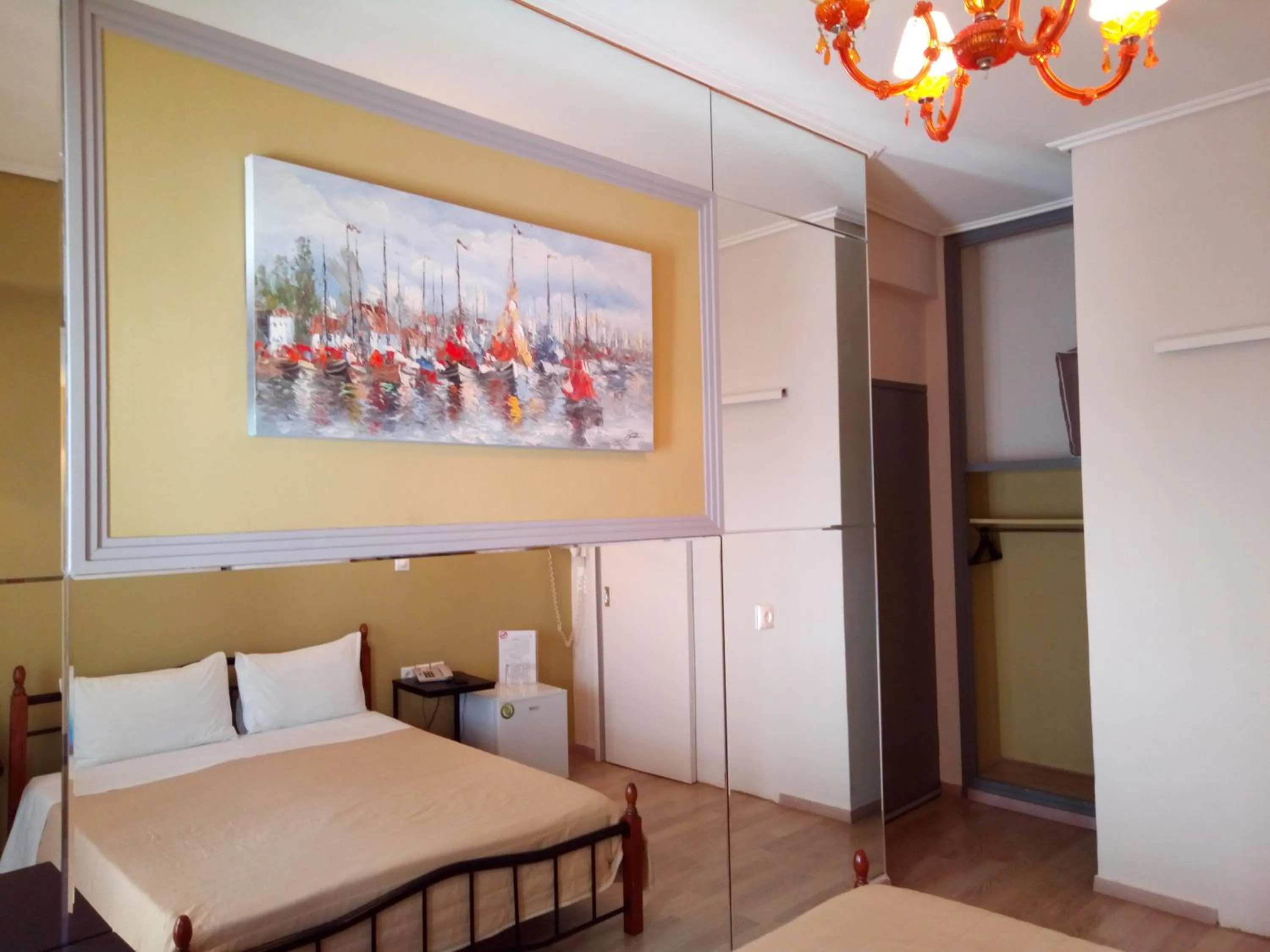 Bedroom, Bed in Zappion Hotel