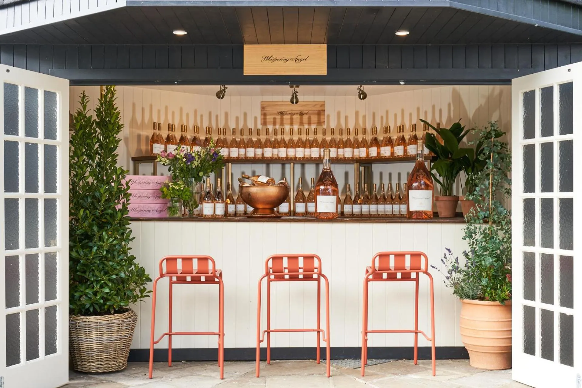 Food and drinks in The Mitre, Hampton Court