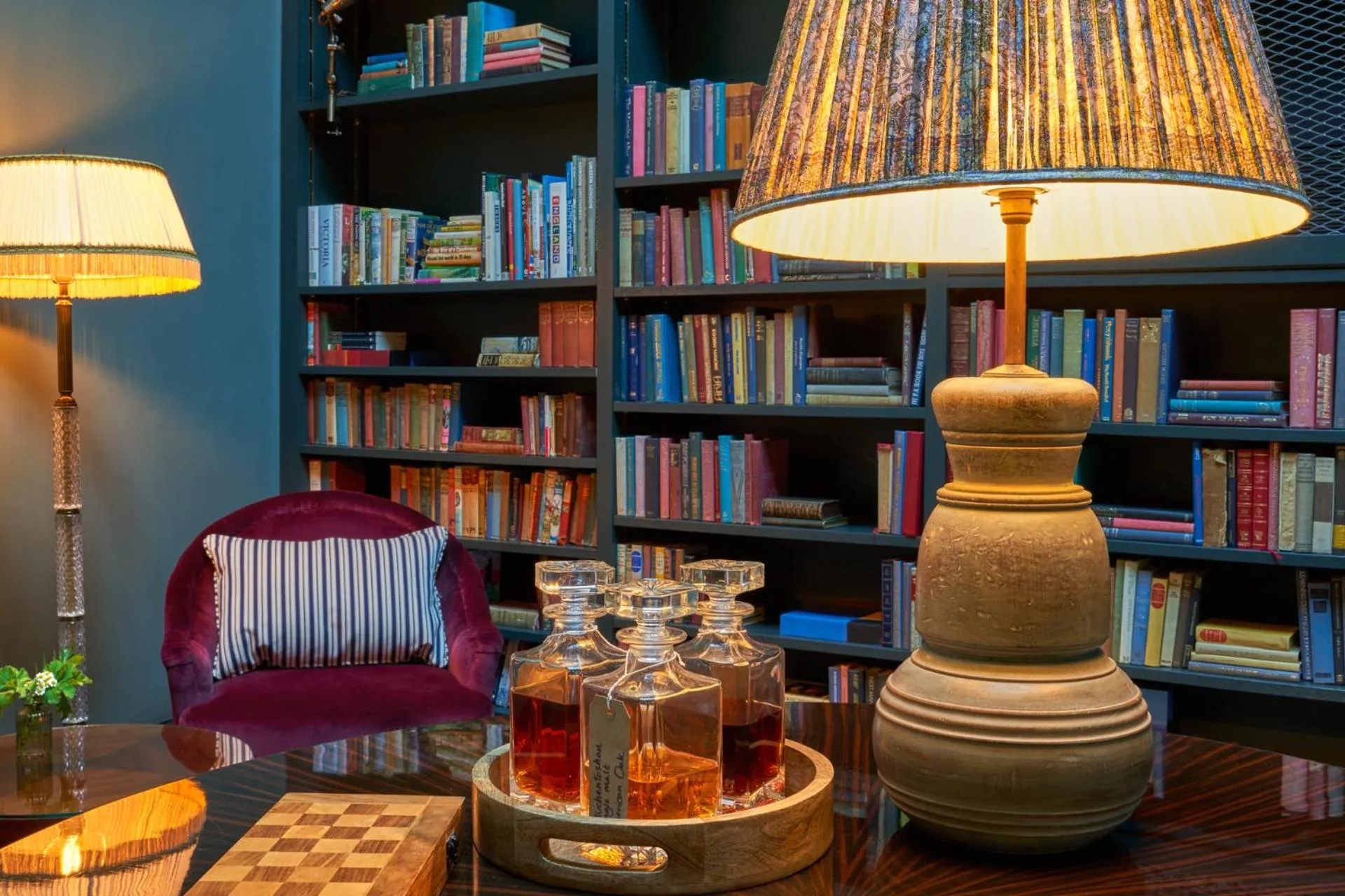 Library in The Mitre, Hampton Court