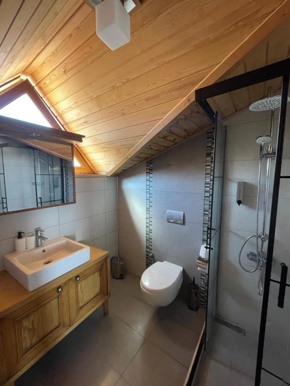 Shower in Veziroğlu Apart