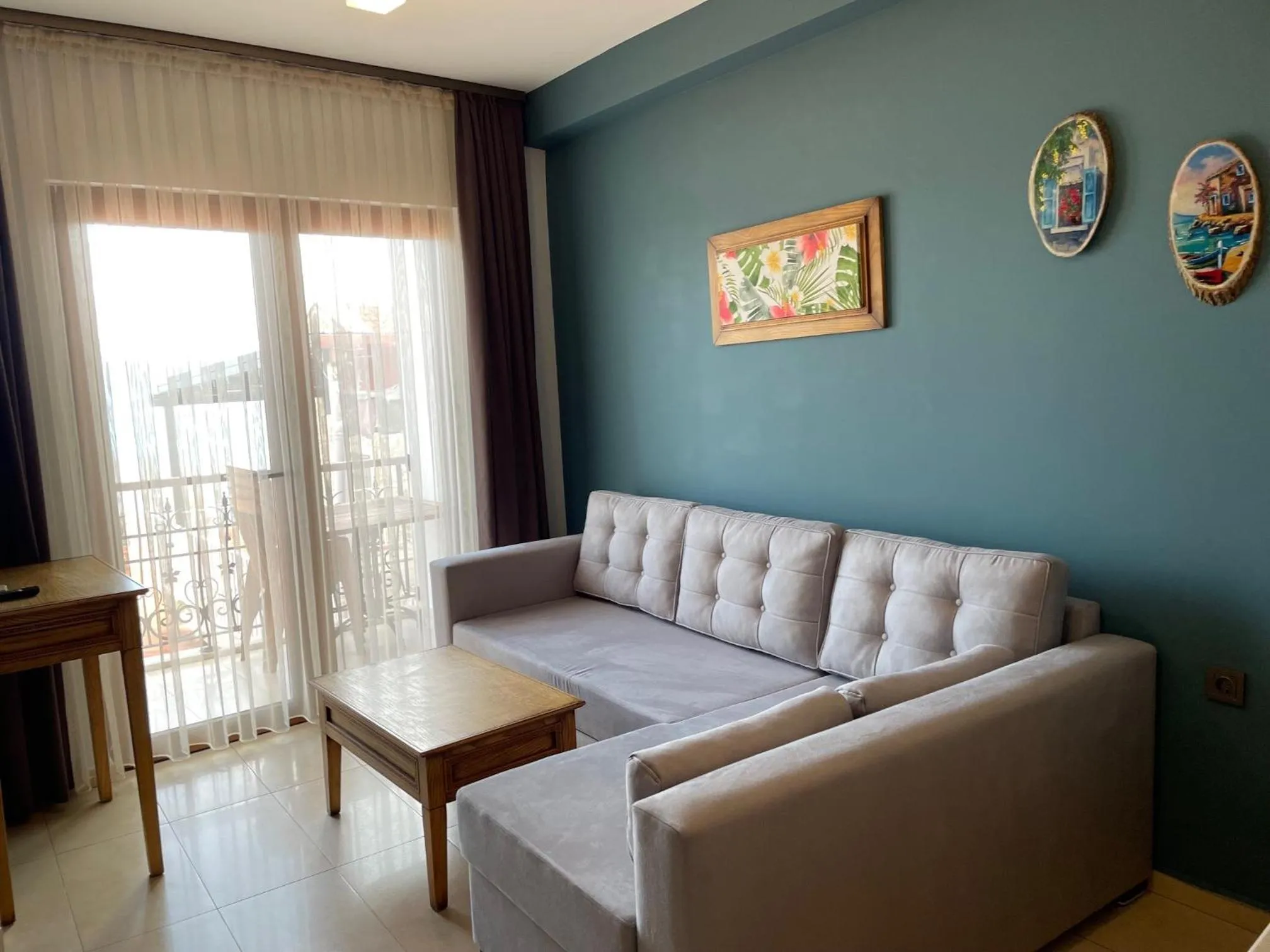 Living room in Veziroğlu Apart