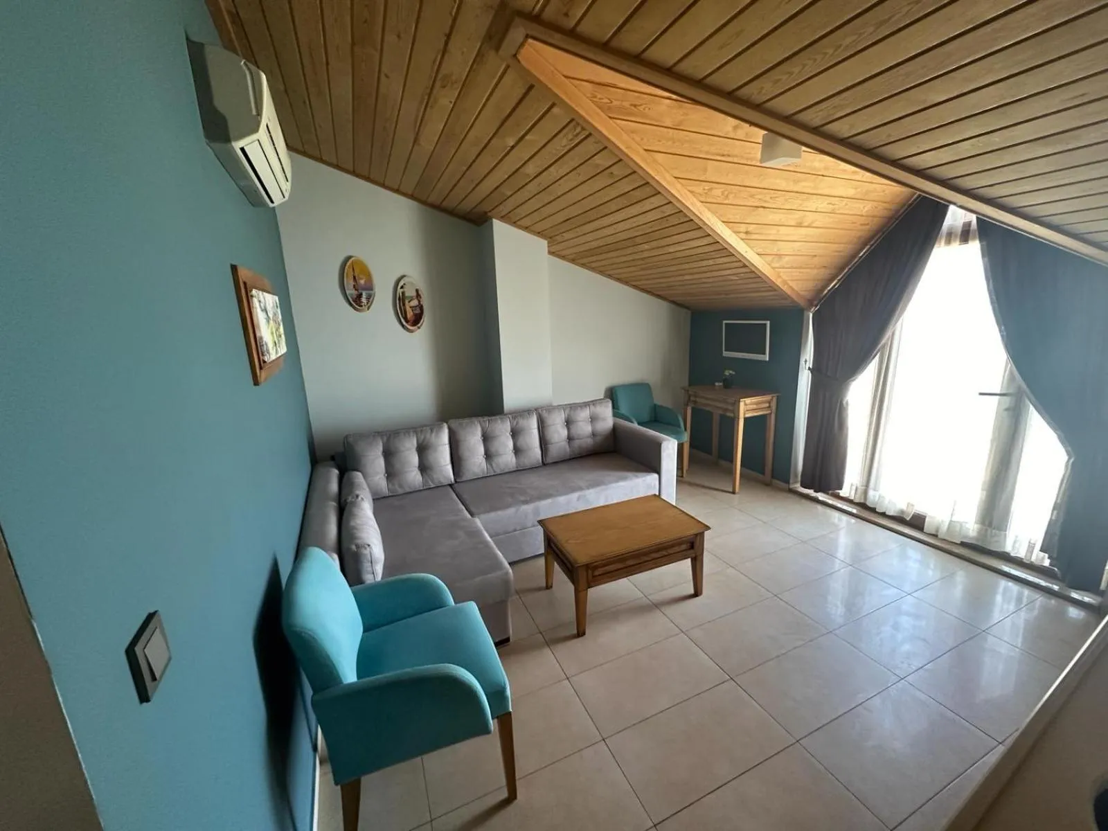 Living room in Veziroğlu Apart