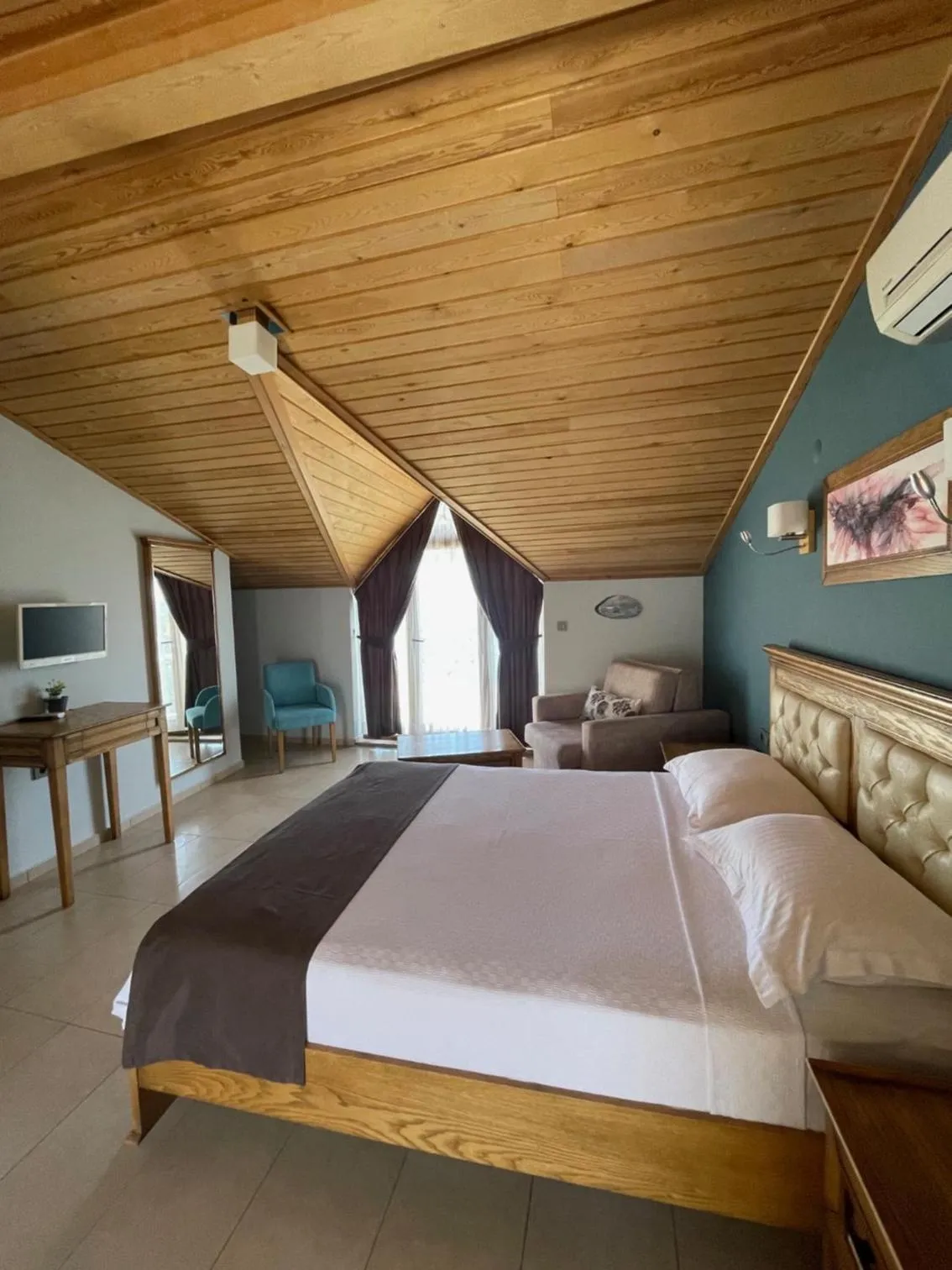 Bed in Veziroğlu Apart