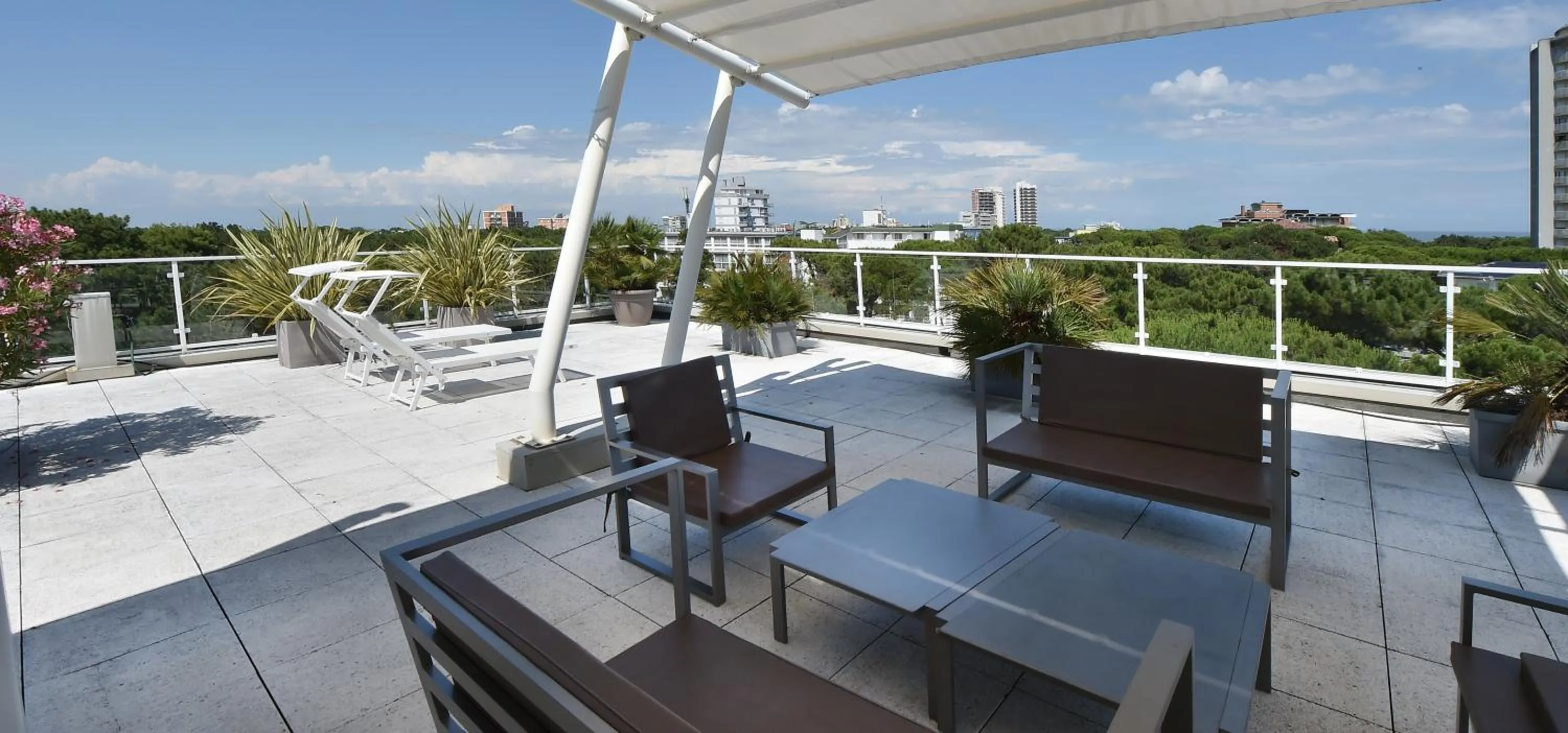 Balcony/Terrace in Hotel Meublè Nazionale