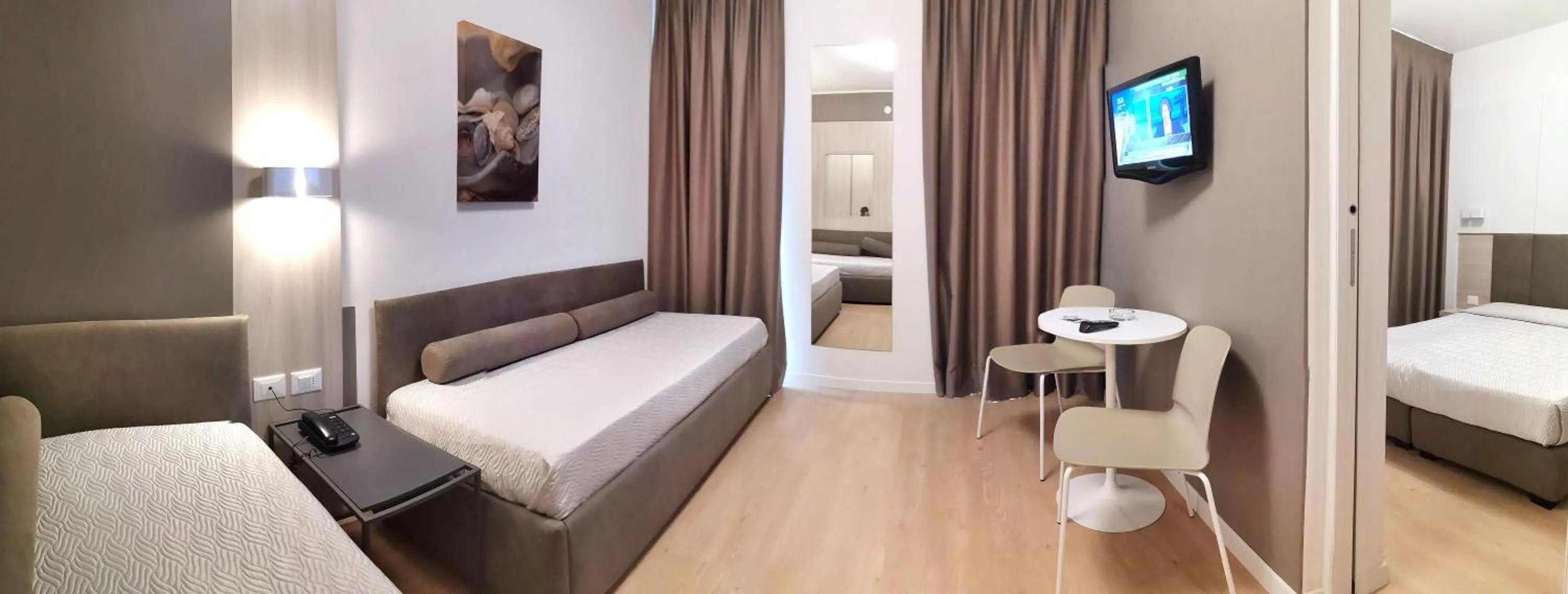 Bed in Hotel Meublè Nazionale