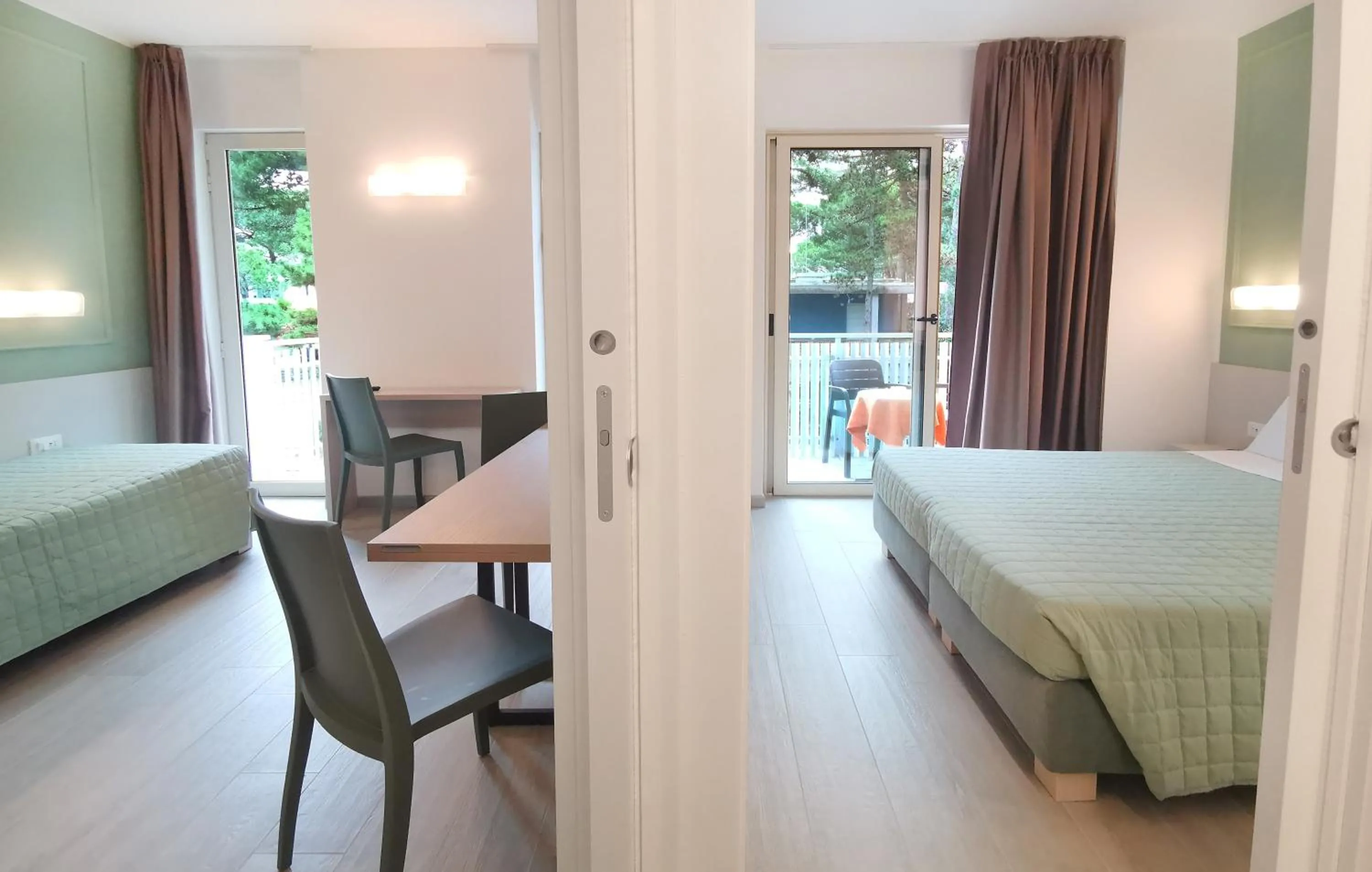 Bed in Hotel Meublè Nazionale