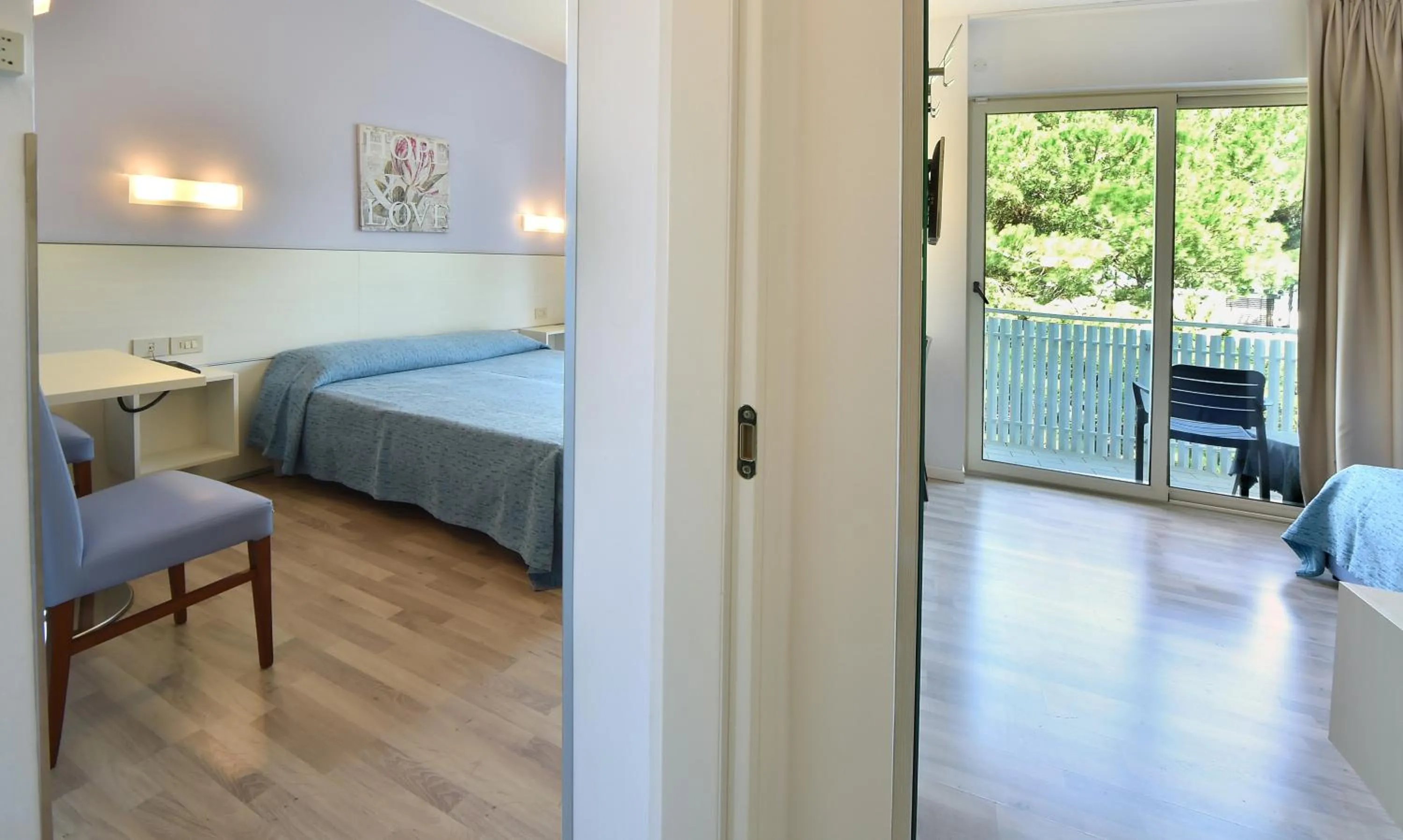 Bed in Hotel Meublè Nazionale