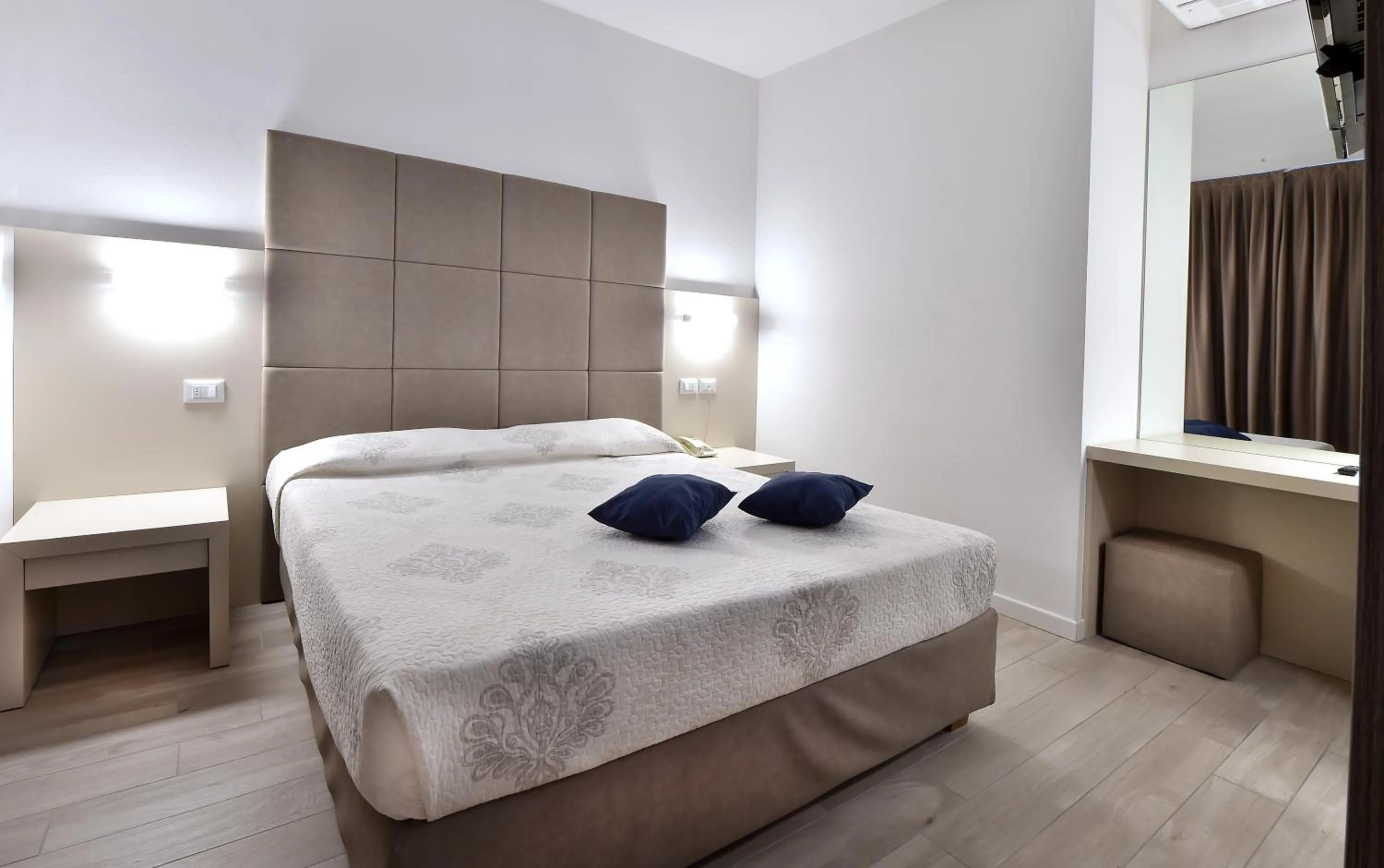 Bed in Hotel Meublè Nazionale