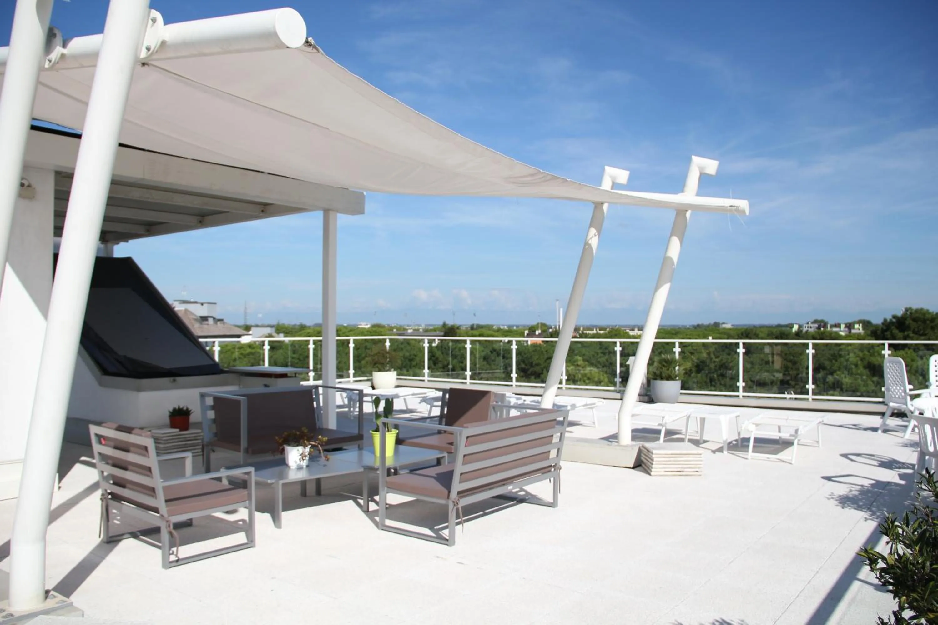 Balcony/Terrace in Hotel Meublè Nazionale