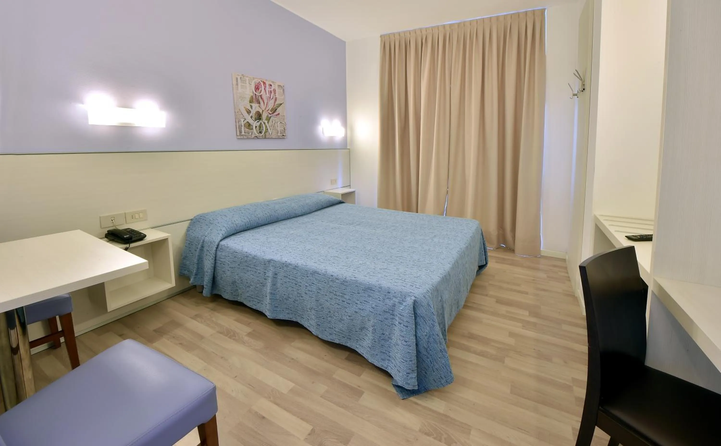 Bed in Hotel Meublè Nazionale